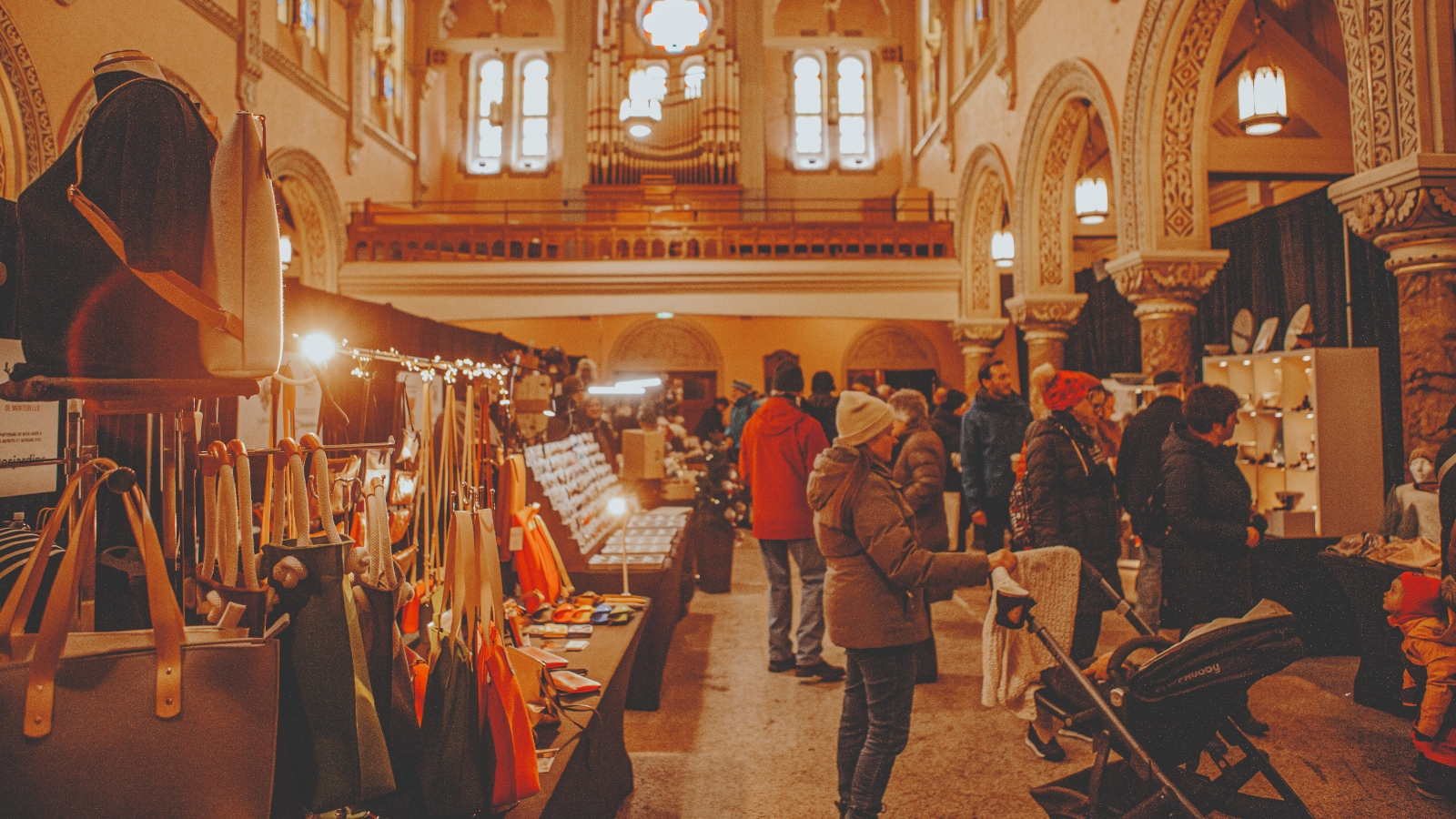 Le Marché de Noël de Montebello. (Photo : Camille Labonté)