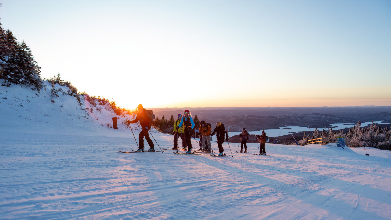 La Traversée nocturne à Tremblant. Photo Tremblant