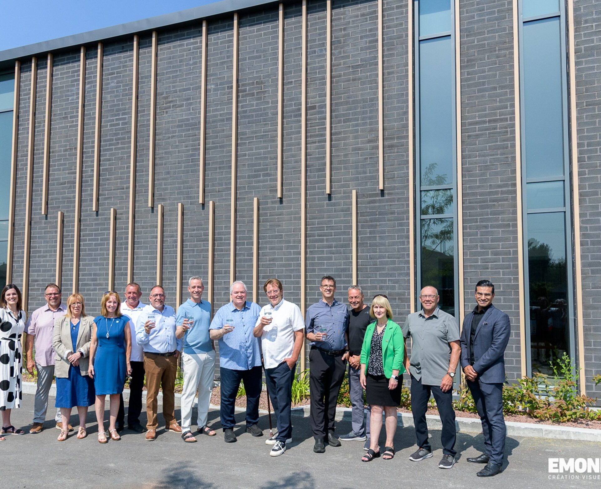 L’inauguration de l’usine d’eau potable de Saint-Lin–Laurentides marque la fin des problèmes de pression dans les robinets. (Photo gracieuseté — Ville de Saint-Lin–Laurentides)
