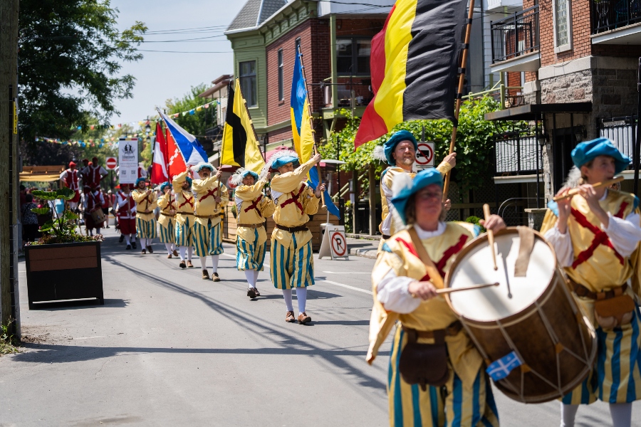 La parade a eu lieu le jeudi 25 juillet dans les rues du Vieux-Terrebonne. (Photo gracieuseté)