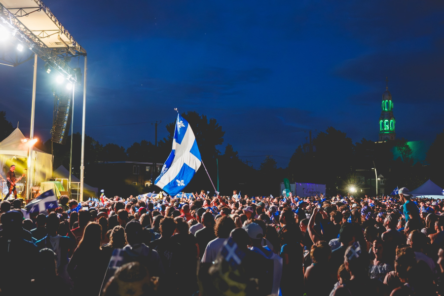 C'est lors des festivités du la fête nationale à Mascouche que l'événement a eu lieu. (Photo gracieuseté)