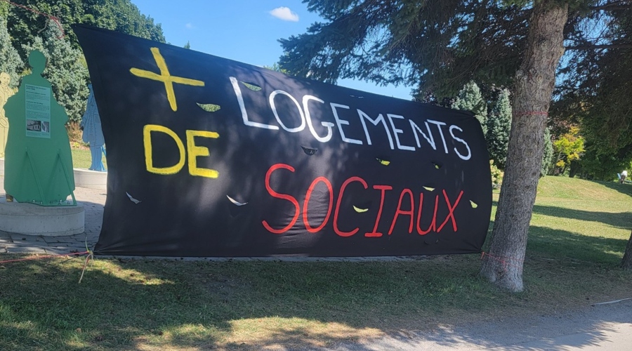 L'Escouade logements sains lance des actions pour sensibiliser aux problèmes de logement. (Crédit Escouade logement sains)