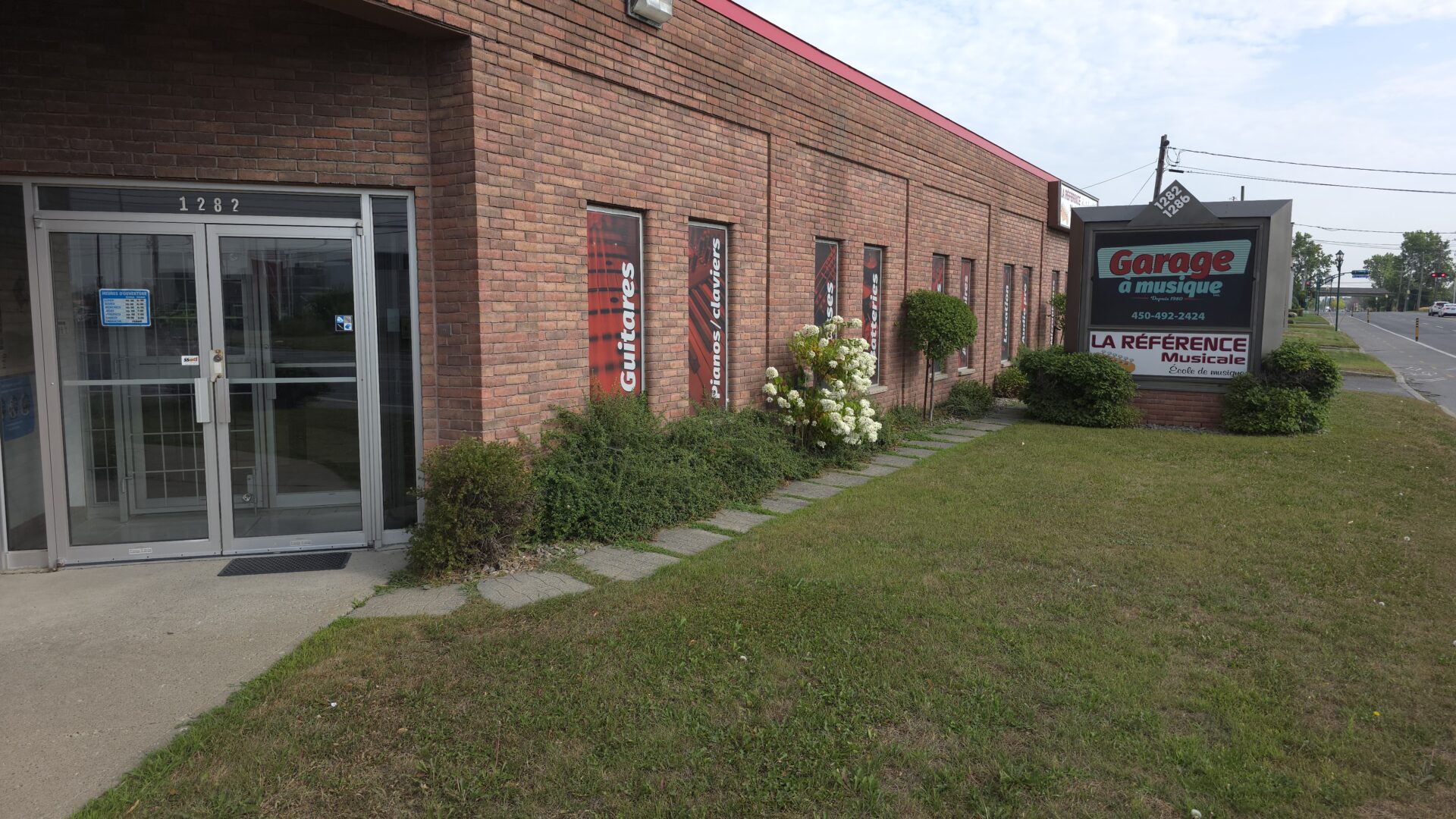 Le Garage à Musique est un bâtiment emblématique de Terrebonne. (Photo gracieuseté)
