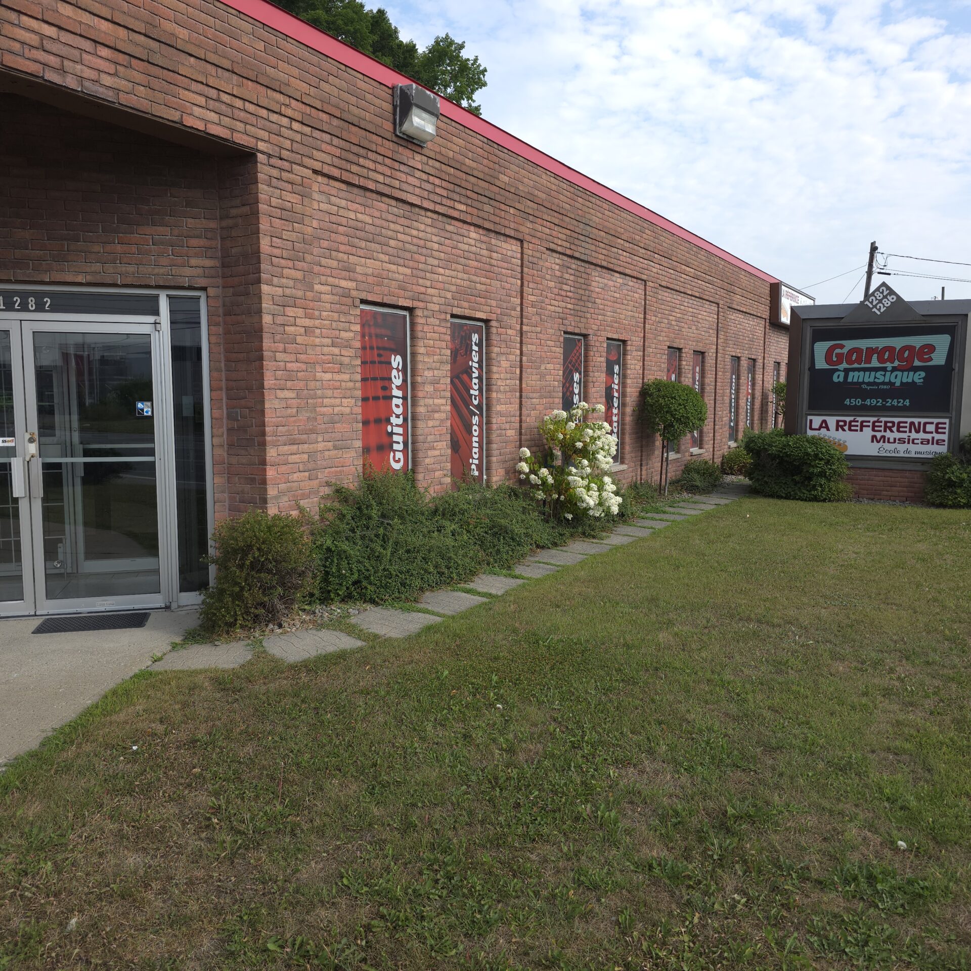 Le Garage à Musique est un bâtiment emblématique de Terrebonne. (Photo gracieuseté)