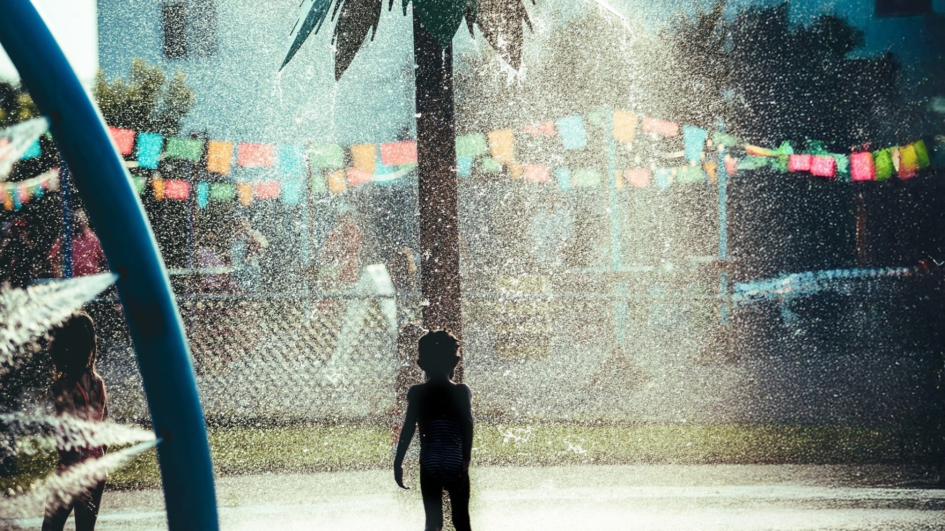 Les jeux d'eau sont un excellent moyen de se rafraîchir en période de canicule. (Photo gracieuseté)