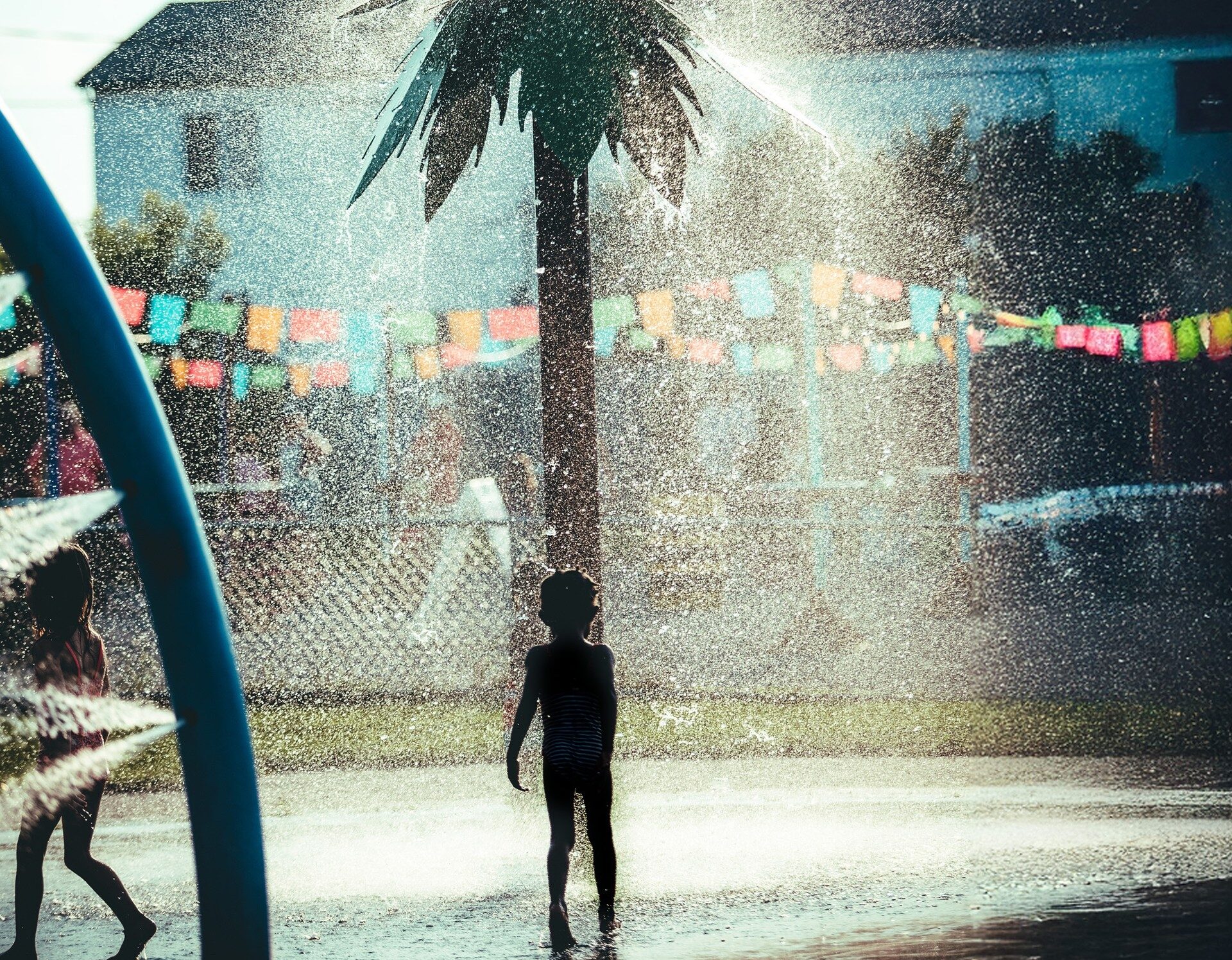 Les jeux d'eau sont un excellent moyen de se rafraîchir en période de canicule. (Photo gracieuseté)