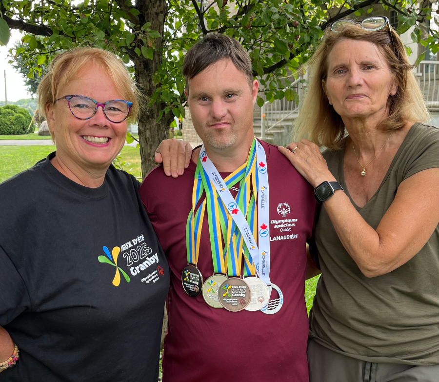 Suzanne Paquette, Sébastien Pilon et Diane Legris. (Photo Médialo - Laureen Peers)