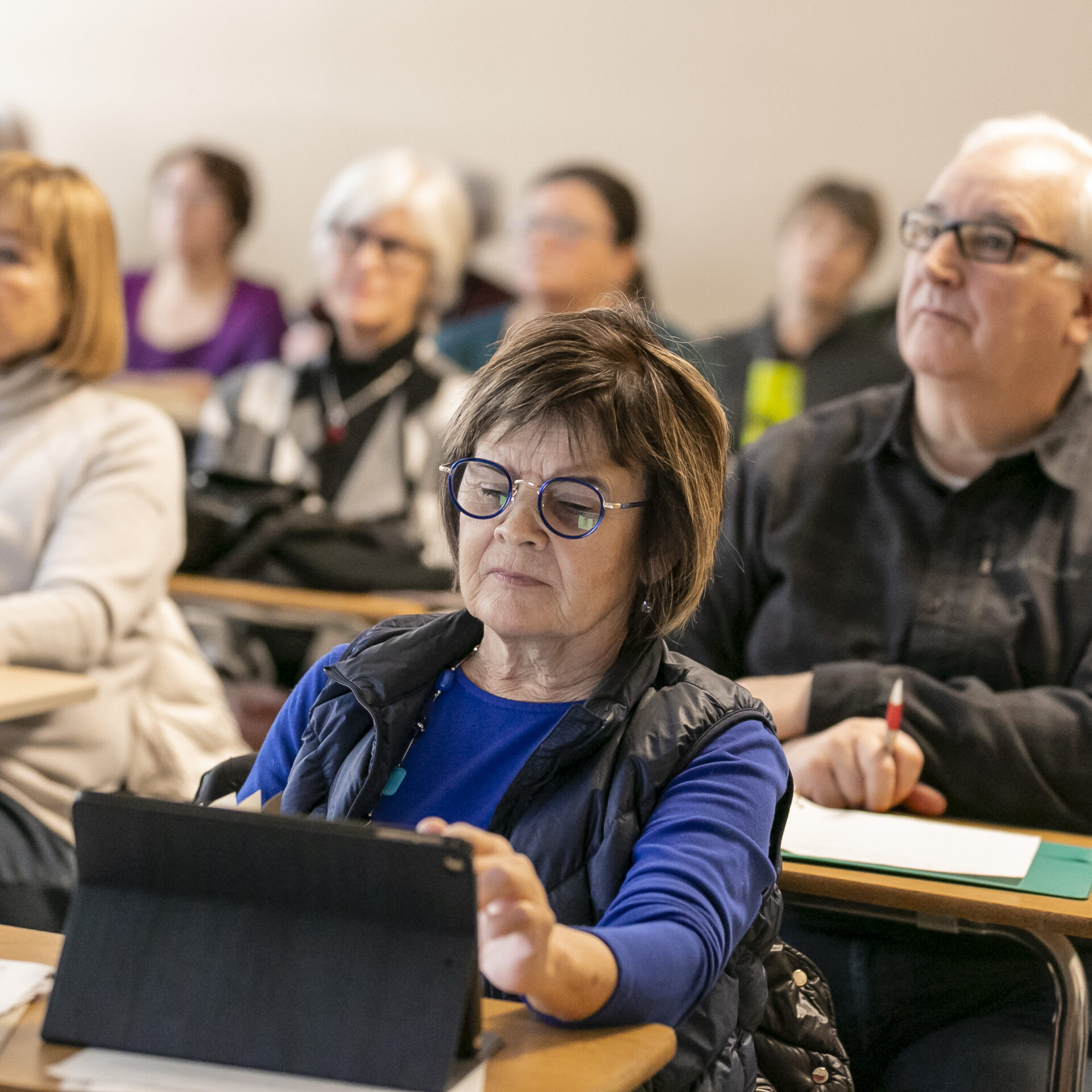Les étudiants de l'UTA témoignent avec émotions de leurs années passées au sein de cette école si particulière. Photo gracieuseté