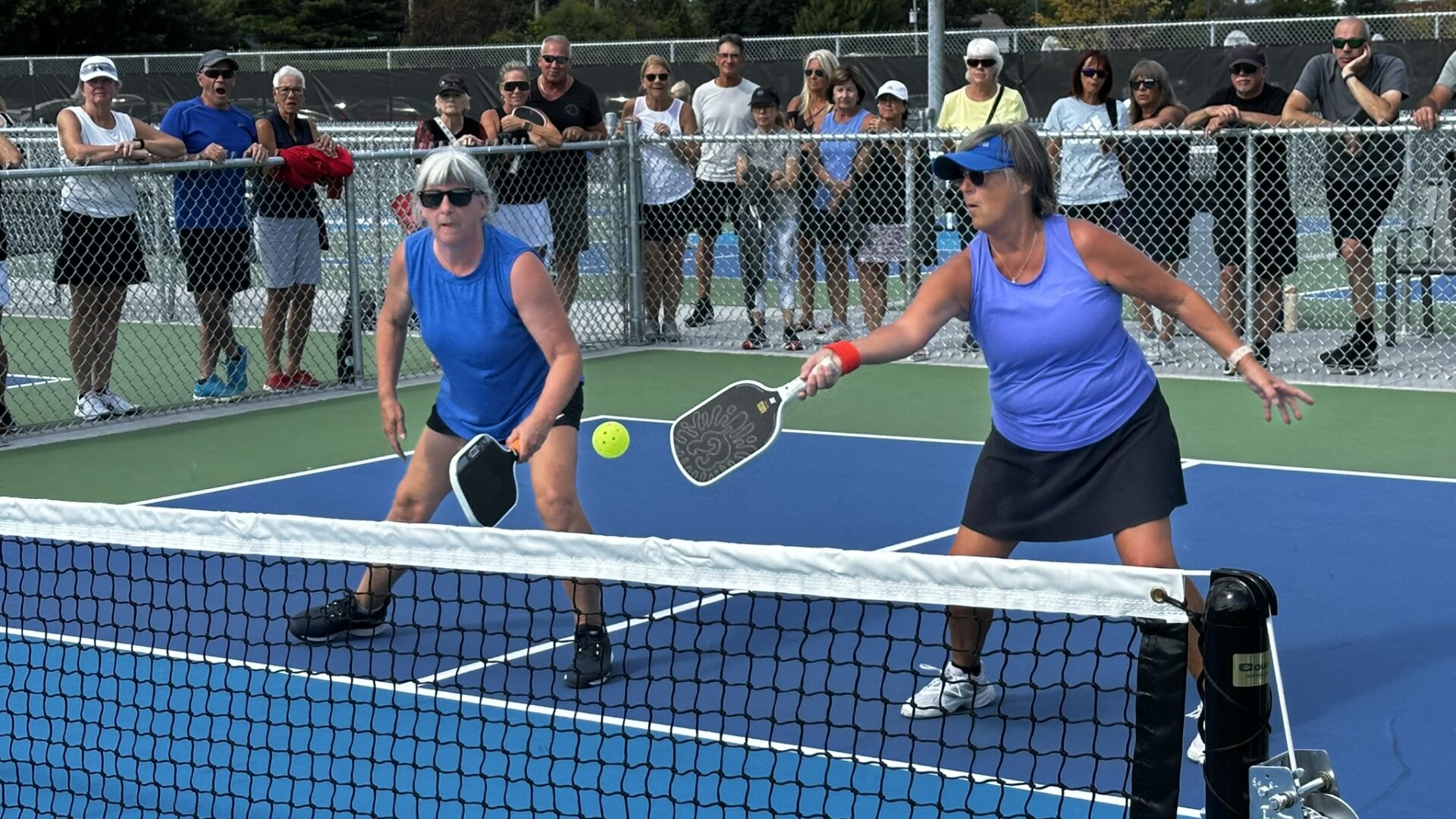 Le pickleball séduit toutes les générations de joueurs. Photo Médialo - Julien Tilmant