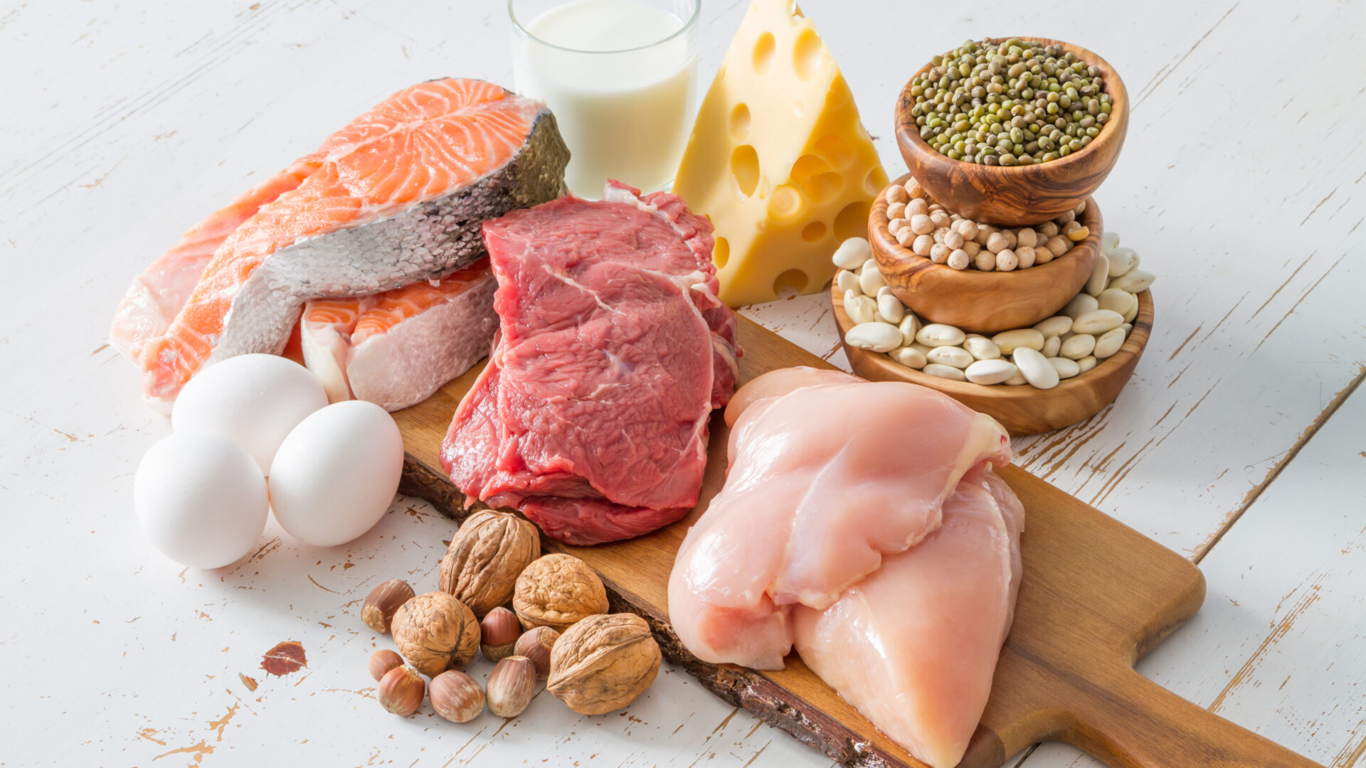 Varier les protéines : une solution contre la perte de masse musculaire. Photo Adobe Stock