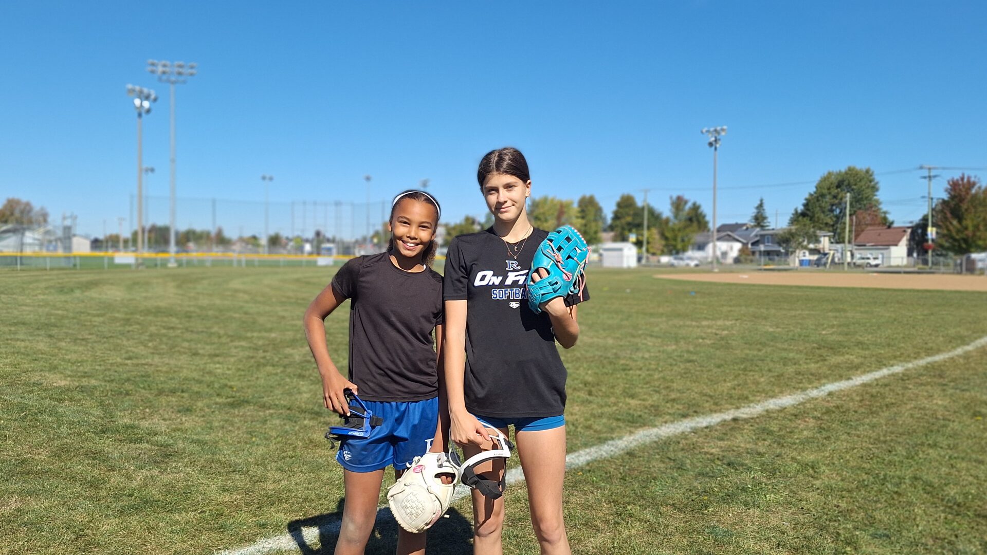 Maïka Larrivée et Élisabeth Lamarche ont pris part aux journées de sélection pour la nouvelle saison. (Photo Médialo - Raphaël Isselet)