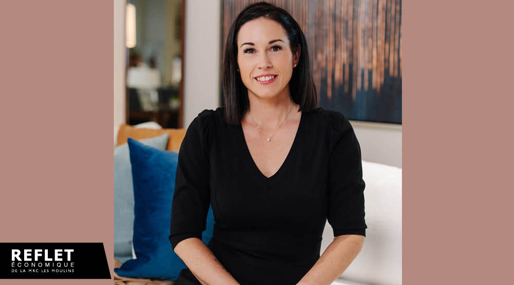 L'éditrice Annie Perron.