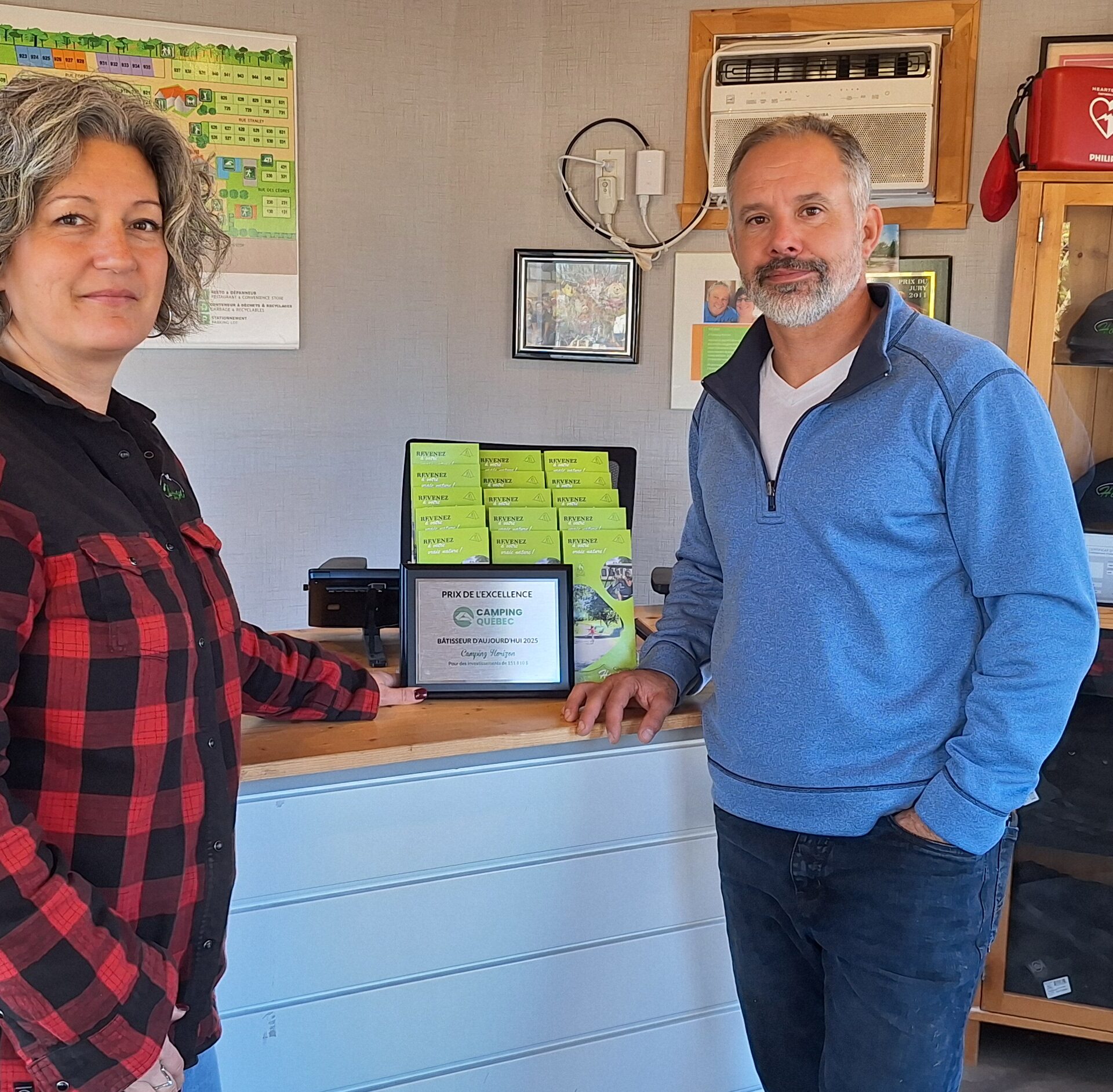 Dominique Tremblay et Alexandre Caron.  Photo Médialo – Raphaël Isselet 