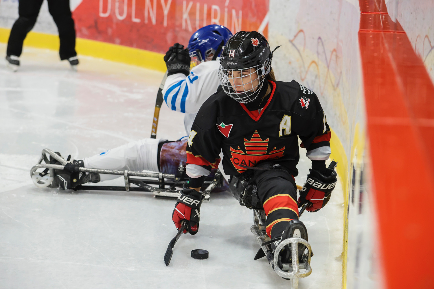 Raphaëlle Tousignant sur la glace. (Photo gracieuseté)