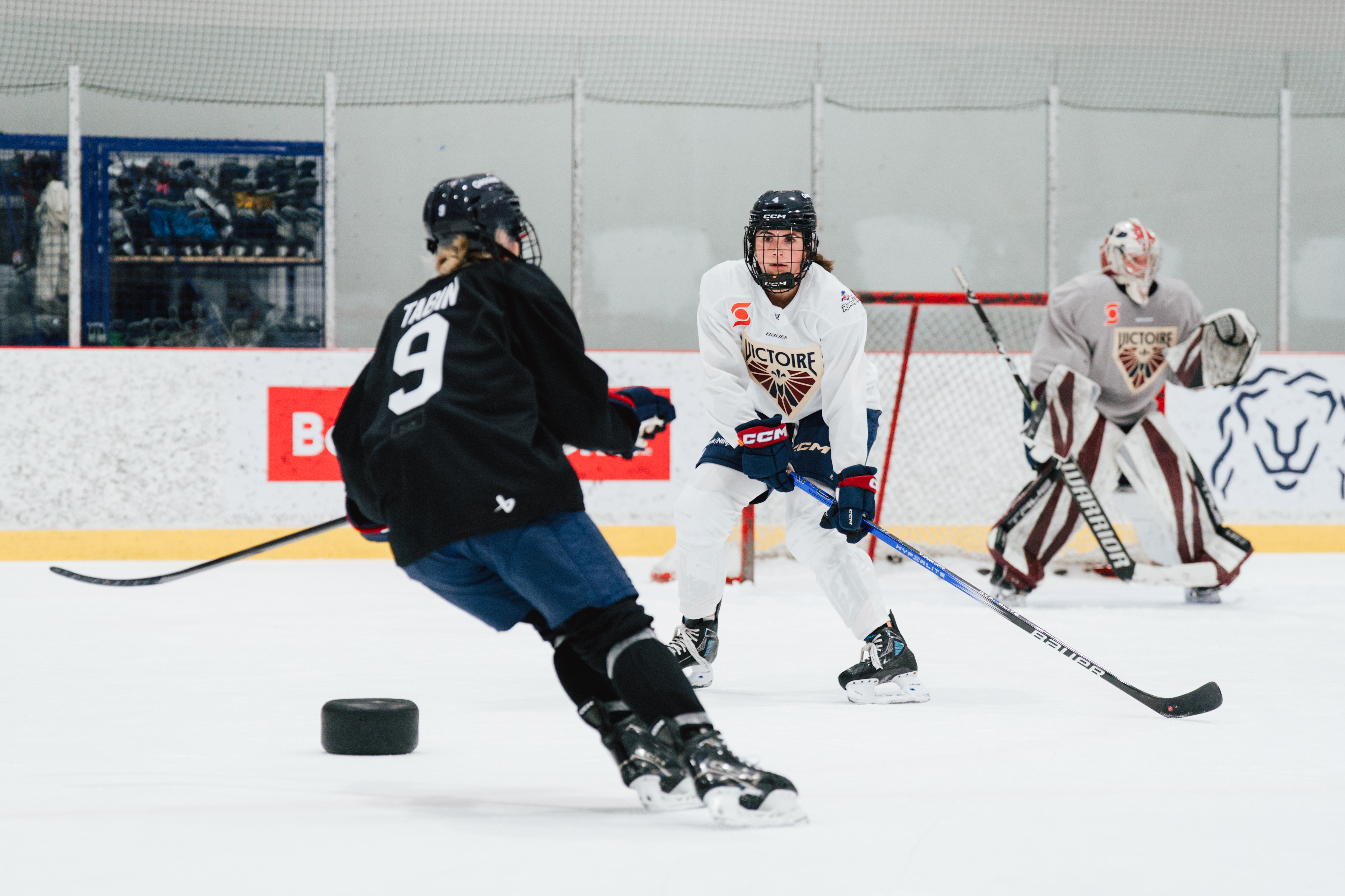 Maya Labad sur la glace