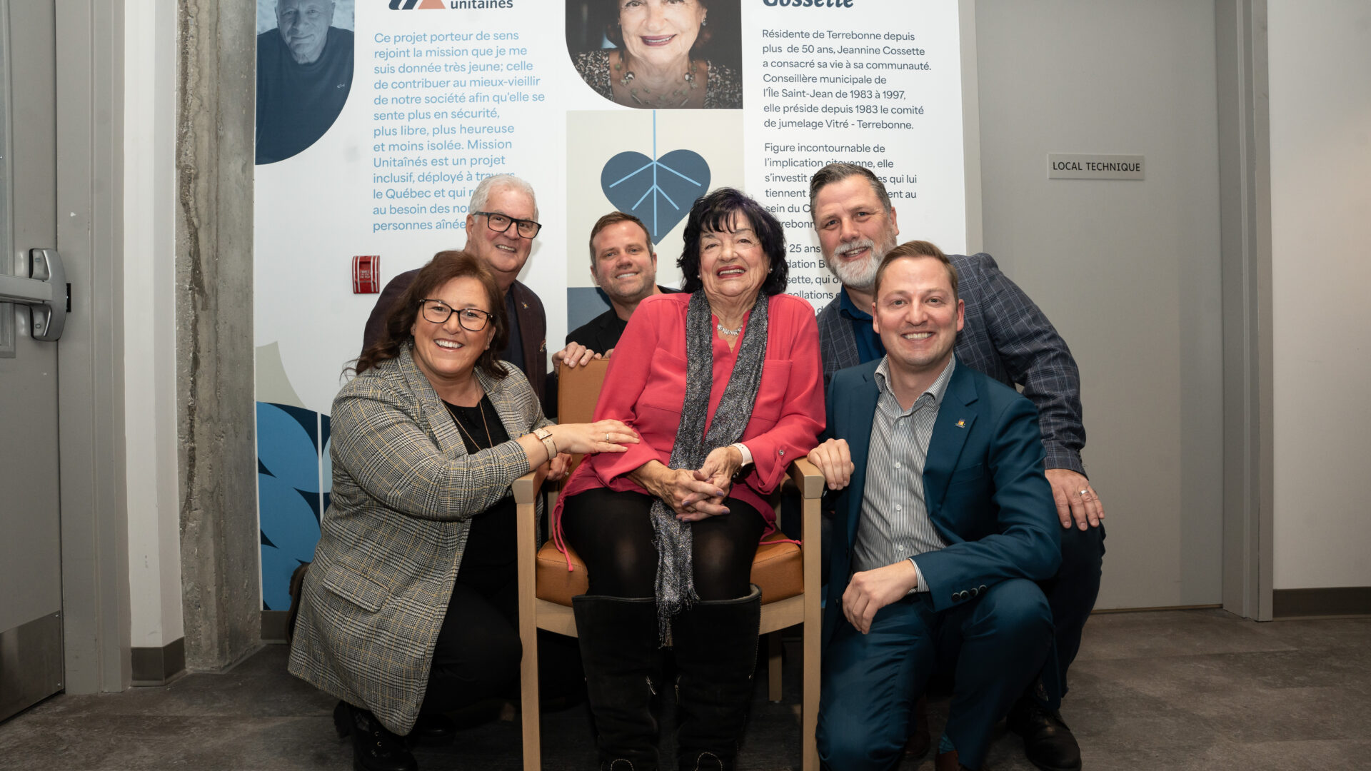 Le bâtiment Jeannine-Cossette a été inauguré lundi 1er décembre à Terrebonne. (Photo gracieuseté)