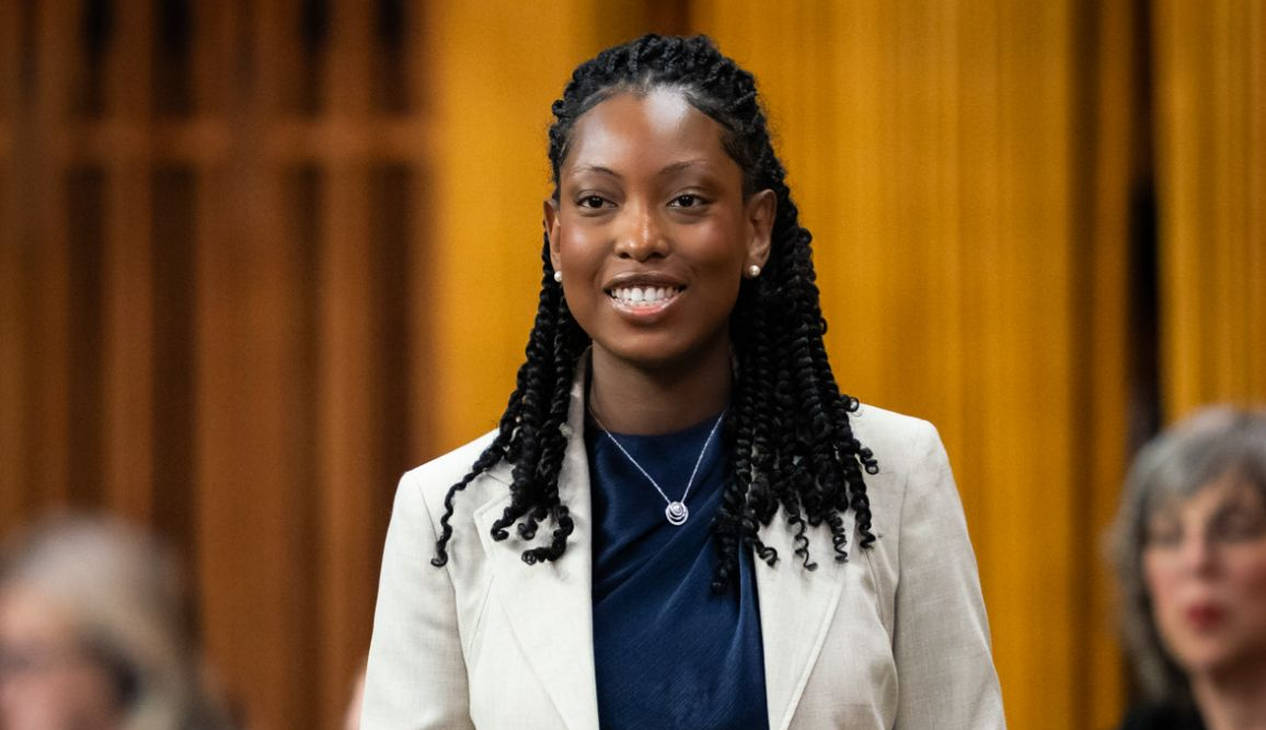 Tatiana Auguste à Ottawa. (Photo gracieuseté)