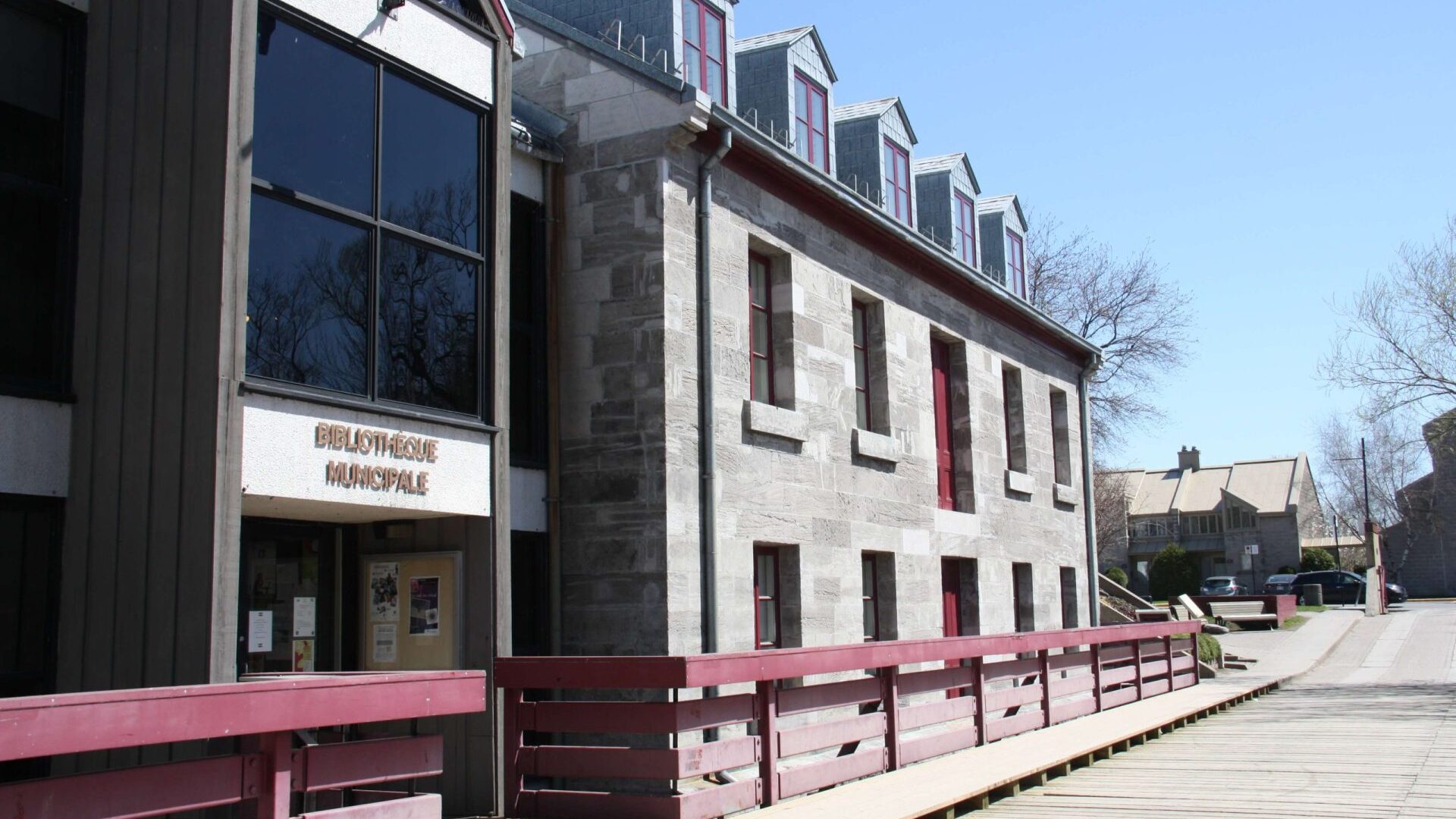 La bibliothèque des Moulins à Terrebonne. (Photo gracieuseté)