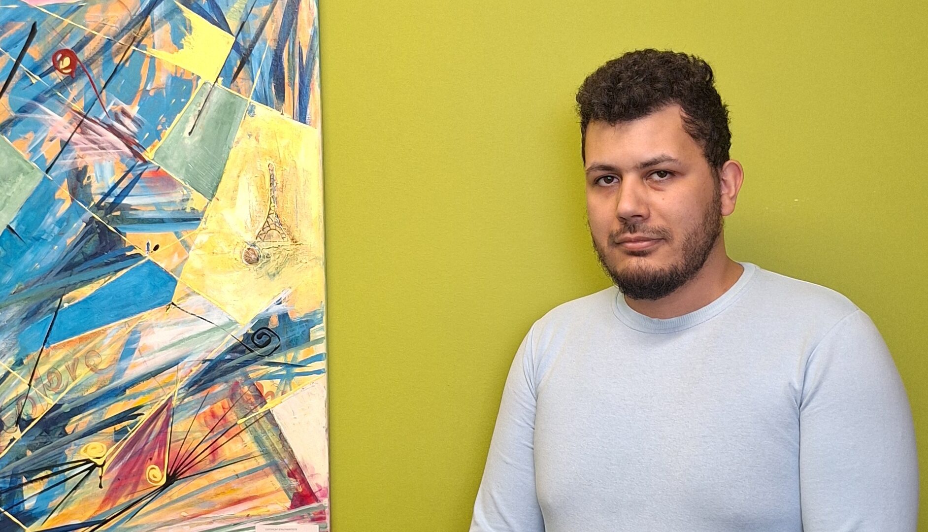 Brahim est arrivé au Québec en 2023.  (Photo Médialo - Raphaël Isselet)