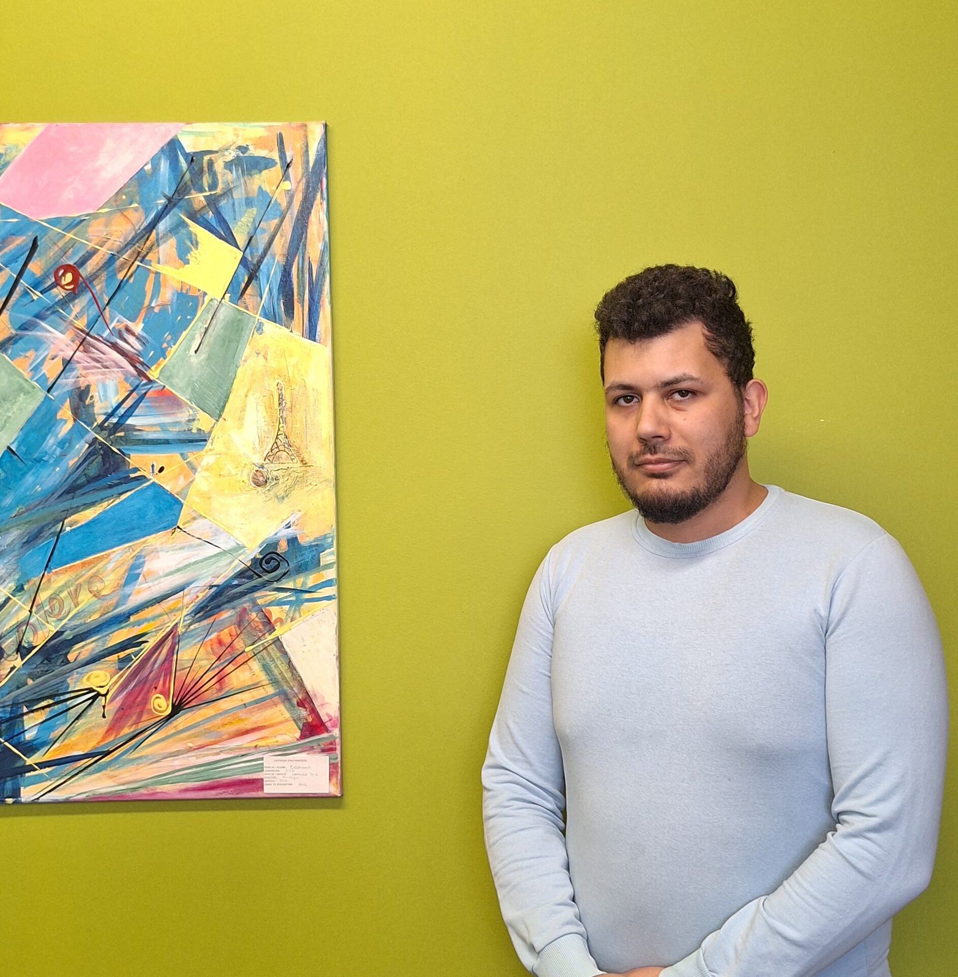 Brahim est arrivé au Québec en 2023.  (Photo Médialo - Raphaël Isselet)