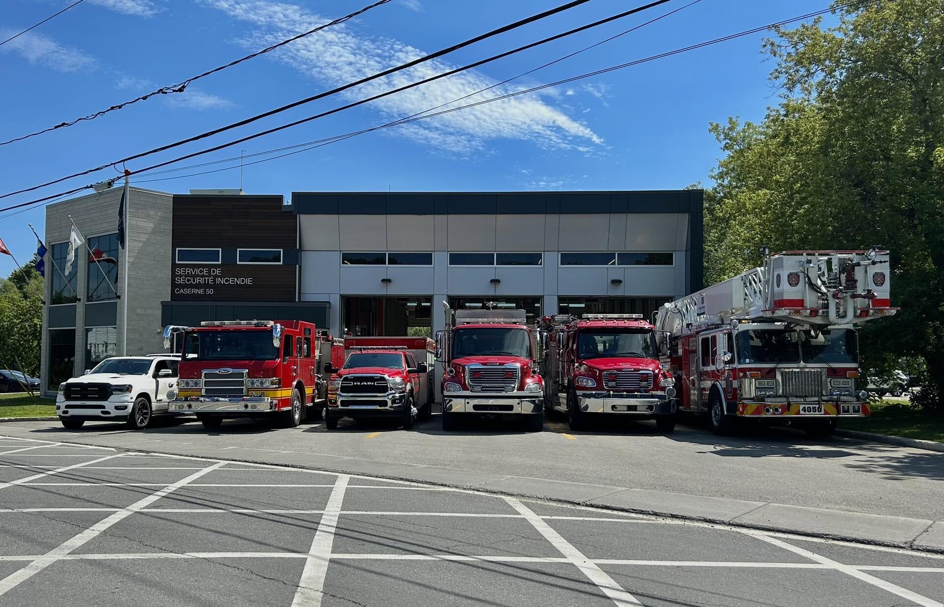 Le service de sécurité incendie devrait bénéficier d’importants investissements. Photo gracieuseté 