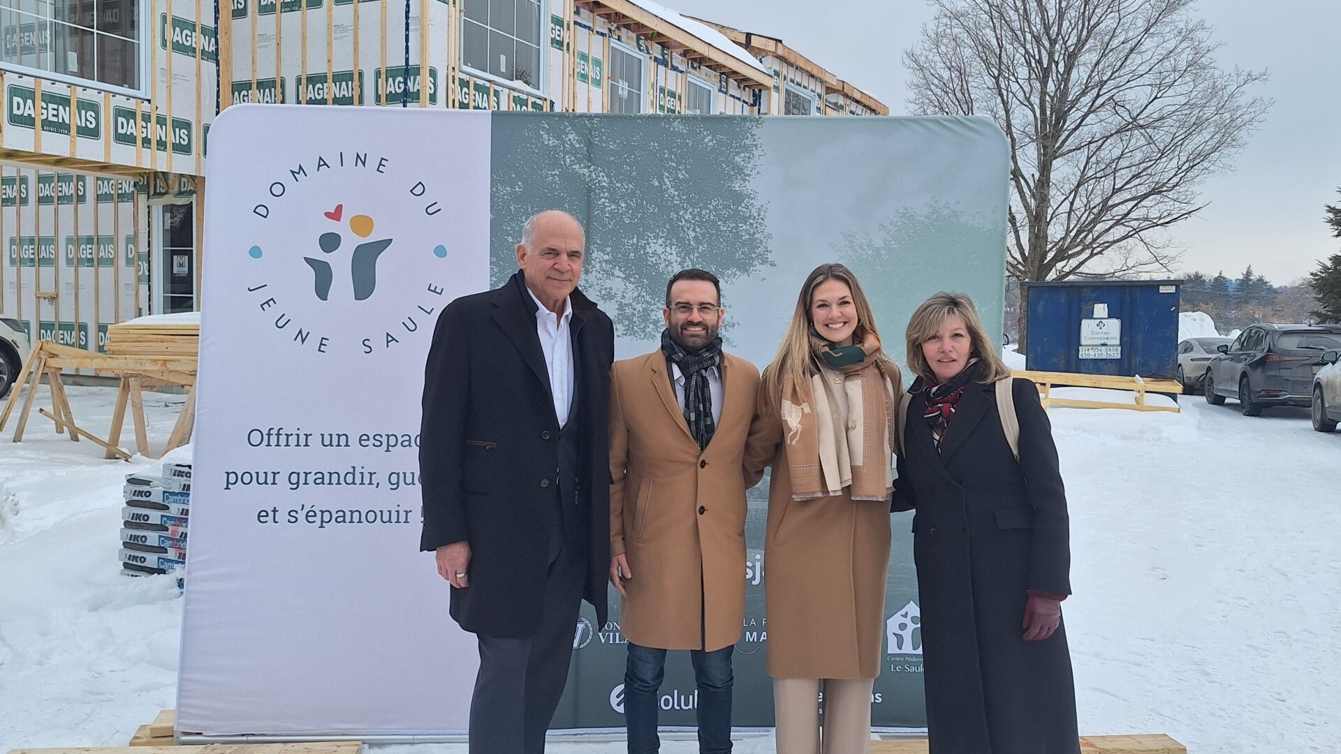 Le 17 février marquait le lancement officiel de la campagne de financement. Photo Médialo – Raphaël Isselet  