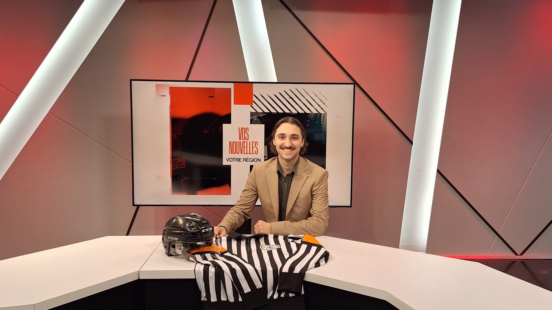 Charles Lanthier est à retrouver aux commandes du BULLETIN de TVRM. Photo Médialo – Raphaël Isselet  