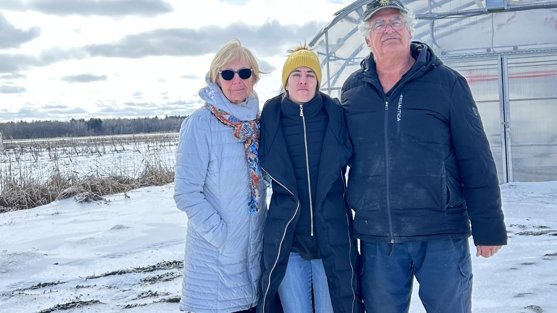 Denise, Stefany et Daniel. Photo Médialo - Sabrina Quesnel-Bolduc