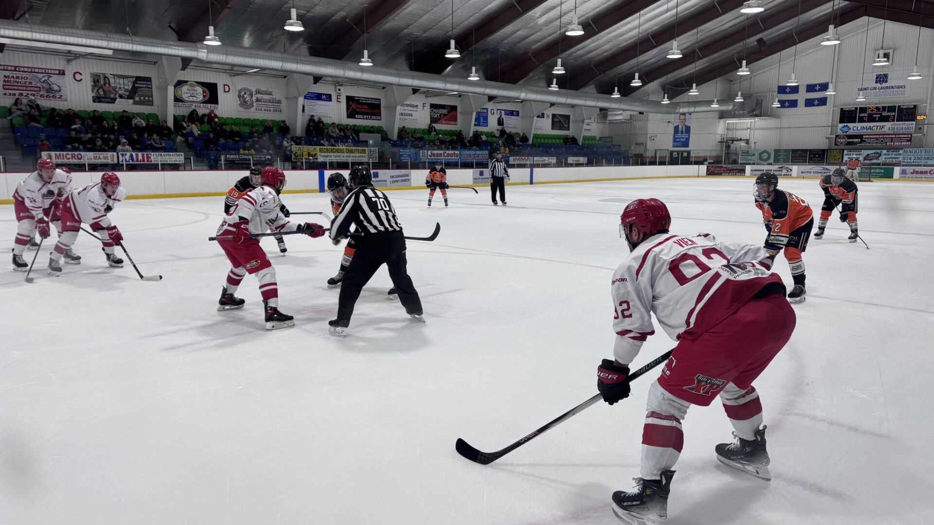 Les PneuMags disputaient leur première saison dans la LHSE. (Page Facebook PneuMags de Saint-Lin Laurentides LHSE)