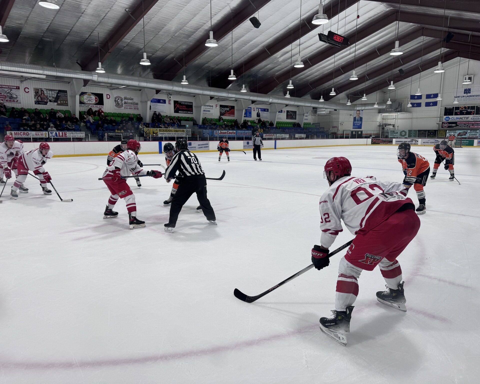 Les PneuMags disputaient leur première saison dans la LHSE. (Page Facebook PneuMags de Saint-Lin Laurentides LHSE)