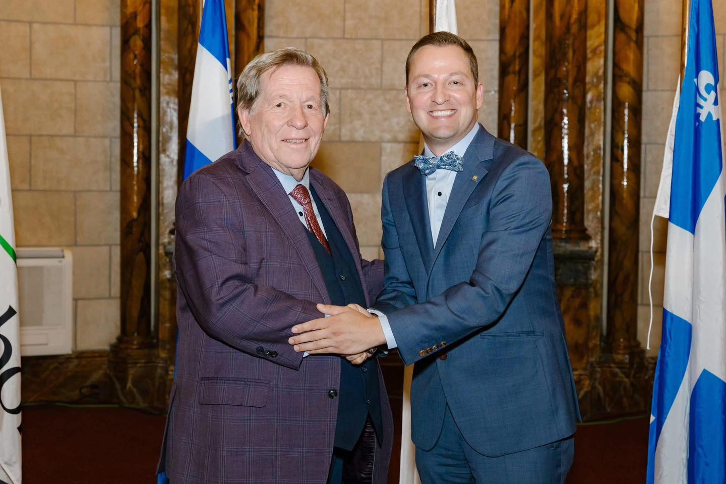 Rodger Brulotte avait reçu une médaille de l'Ordre des Grands Terrebonniens en septembre 2025. (Photo gracieuseté Ferland Photo)