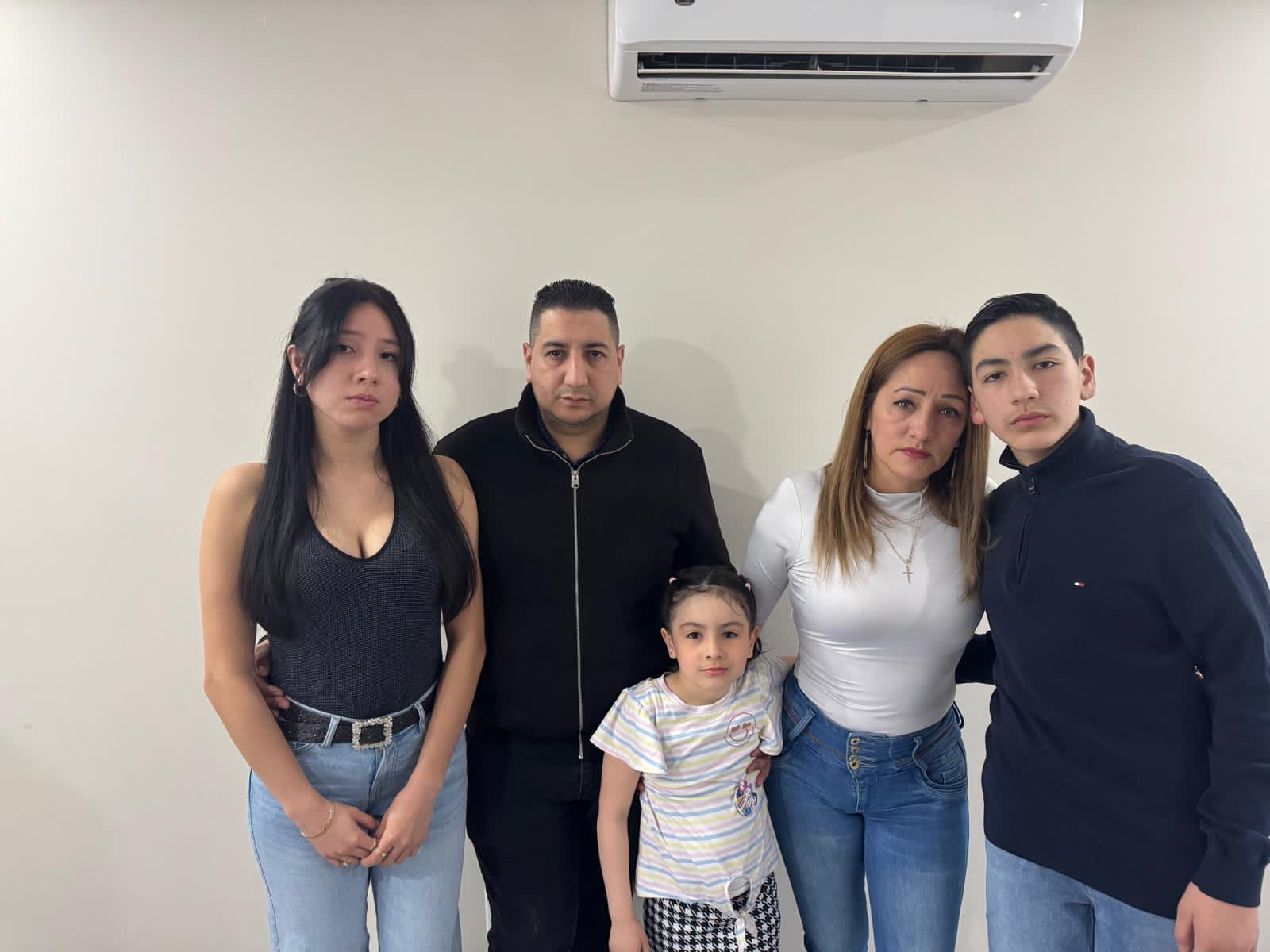 La famille Pedraza Onate. (Photo gracieuseté - Linda Paola Romero Sanchez)