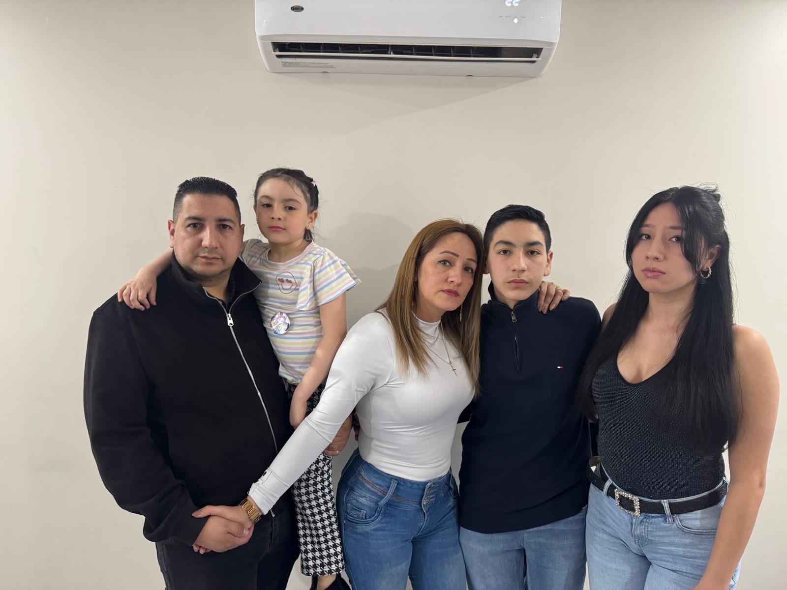 La famille Pedraza Onate. (Photo gracieuseté – Linda Paola Romero Sanchez)