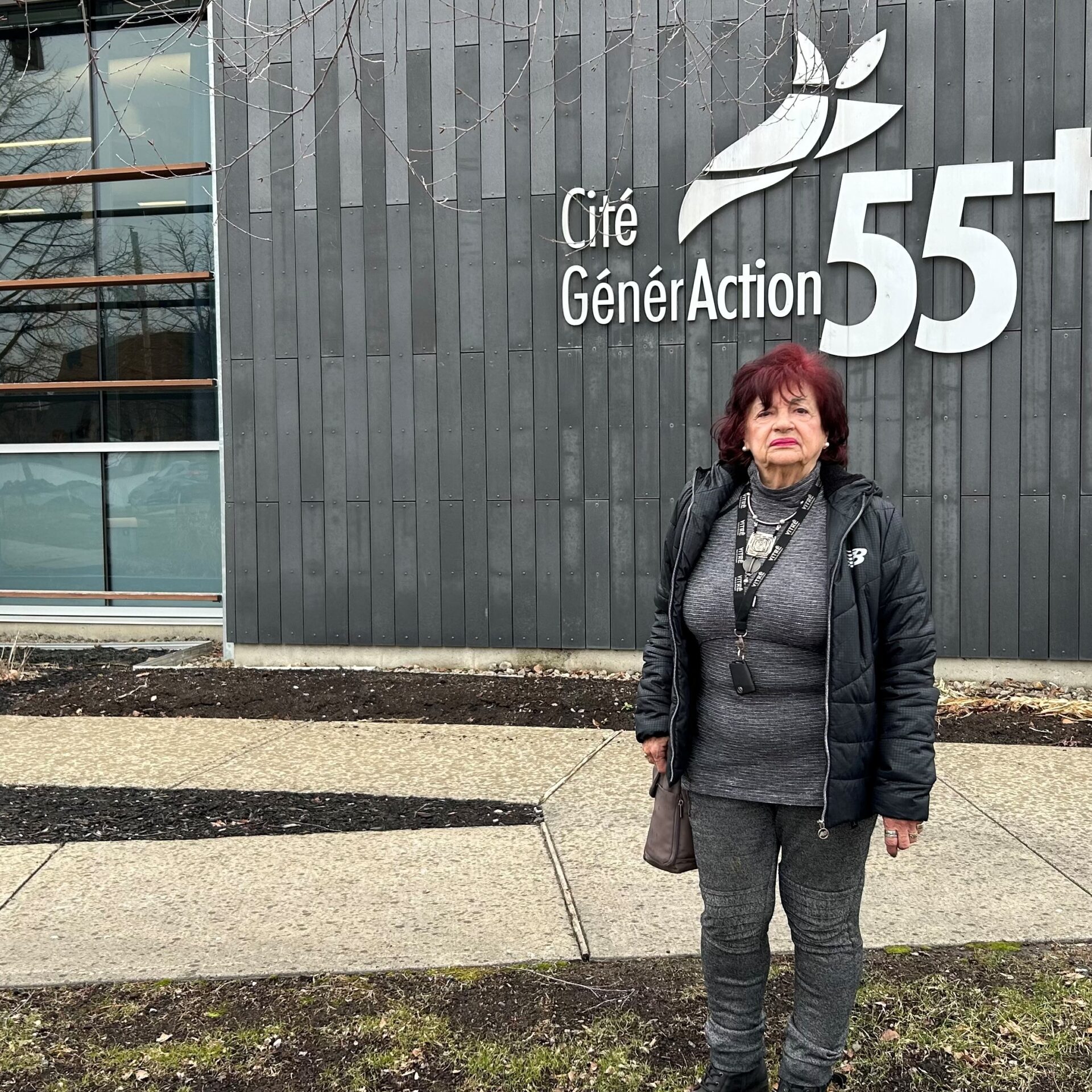 Jeannine Cossette dénonce des dysfonctionnements au sein de la cité Généraction. (Photo Médialo - Sabrina Quesnel-Bolduc)