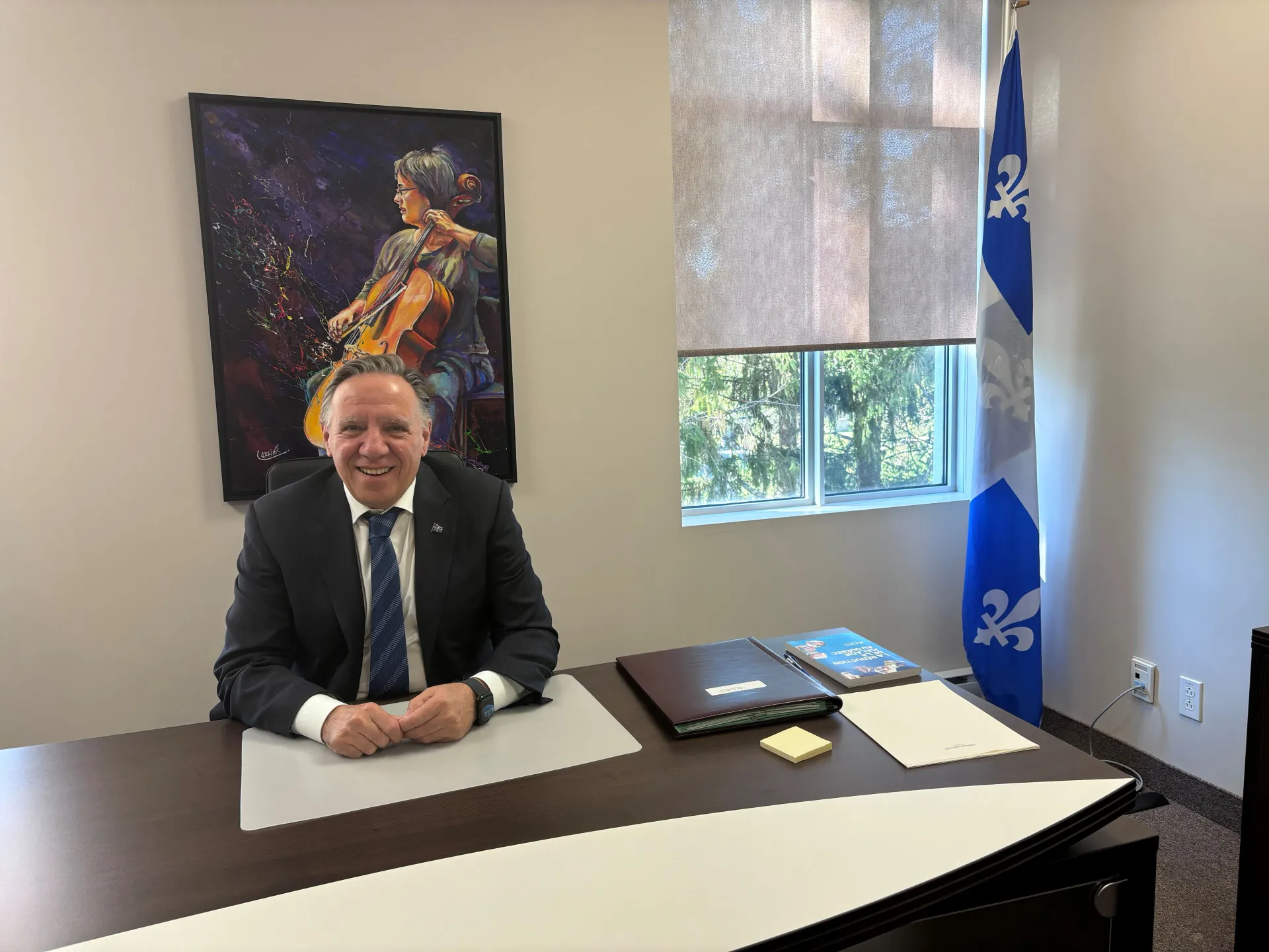 François Legault demeurera député de L’Assomption jusqu’en octobre prochain. Photo Médialo - archives 