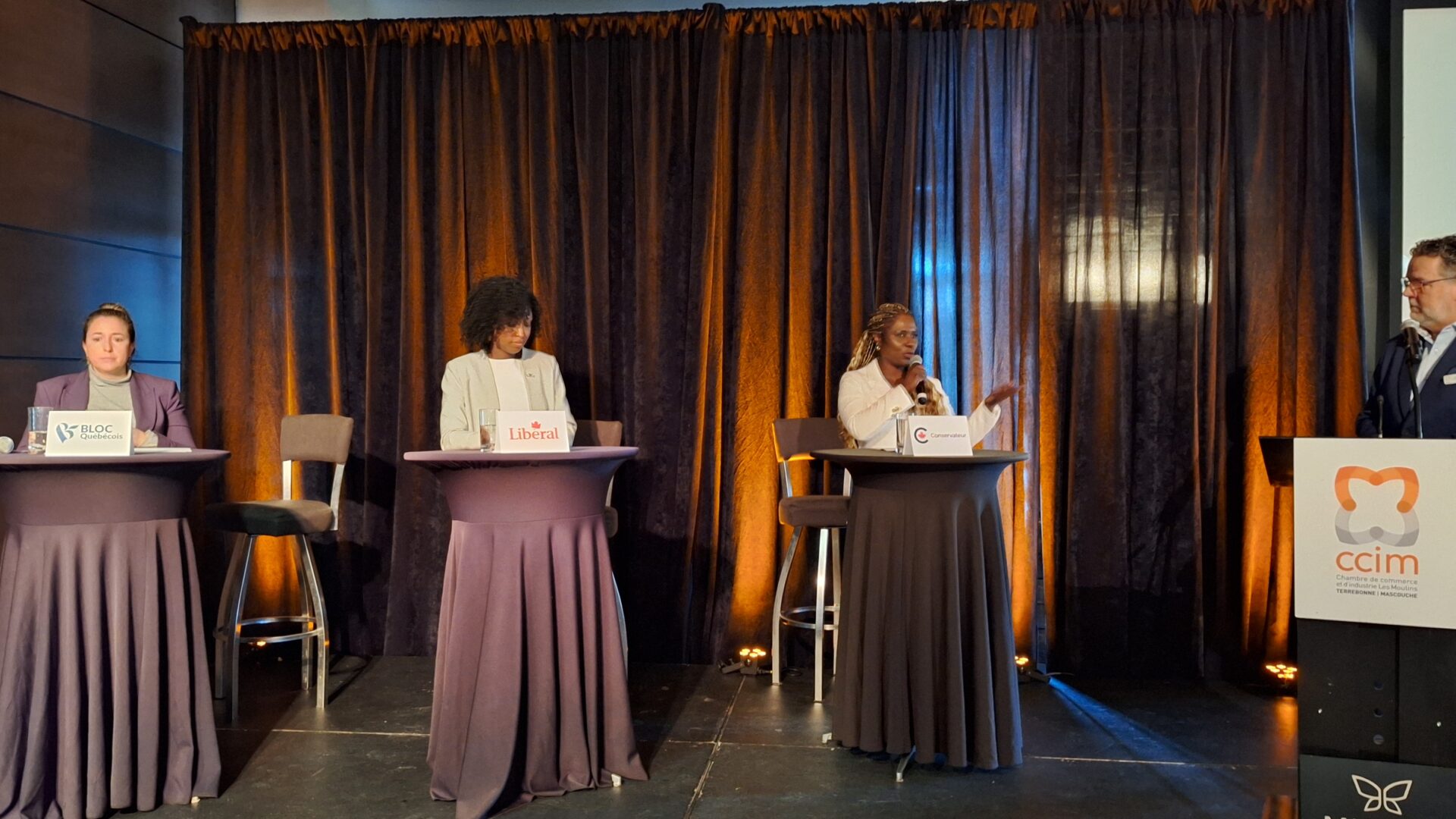 La CCI des Moulins a organisé une présentation des candidats lundi 30 mars. (Photo Médialo - Raphaël Isselet)