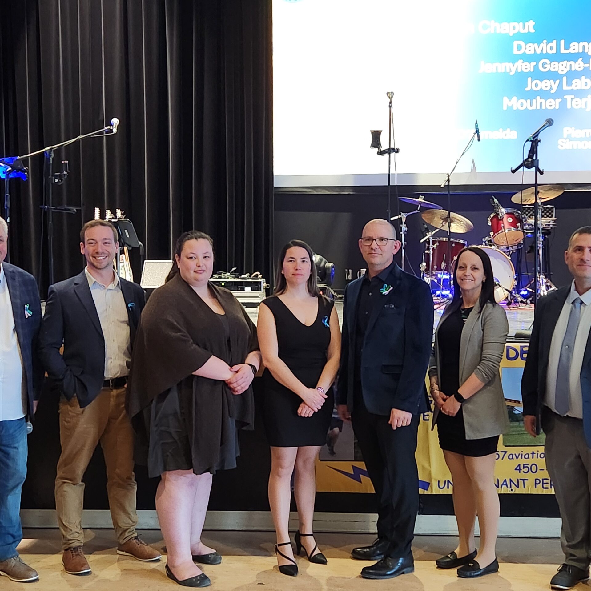 Les organisateurs du 60e anniversaire. Photo gracieuseté 
