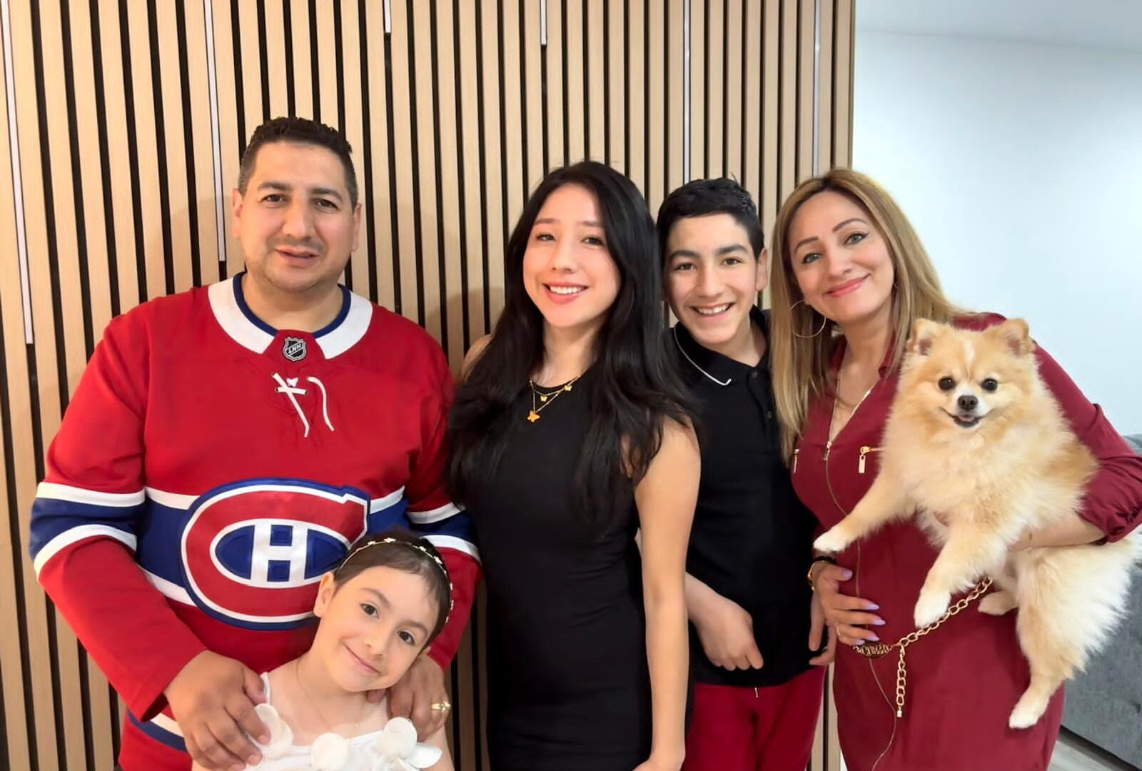 La famille Pedraza Onate a obtenu sa résidence permanente. (Photo gracieuseté - Linda Paola Romero Sanchez)