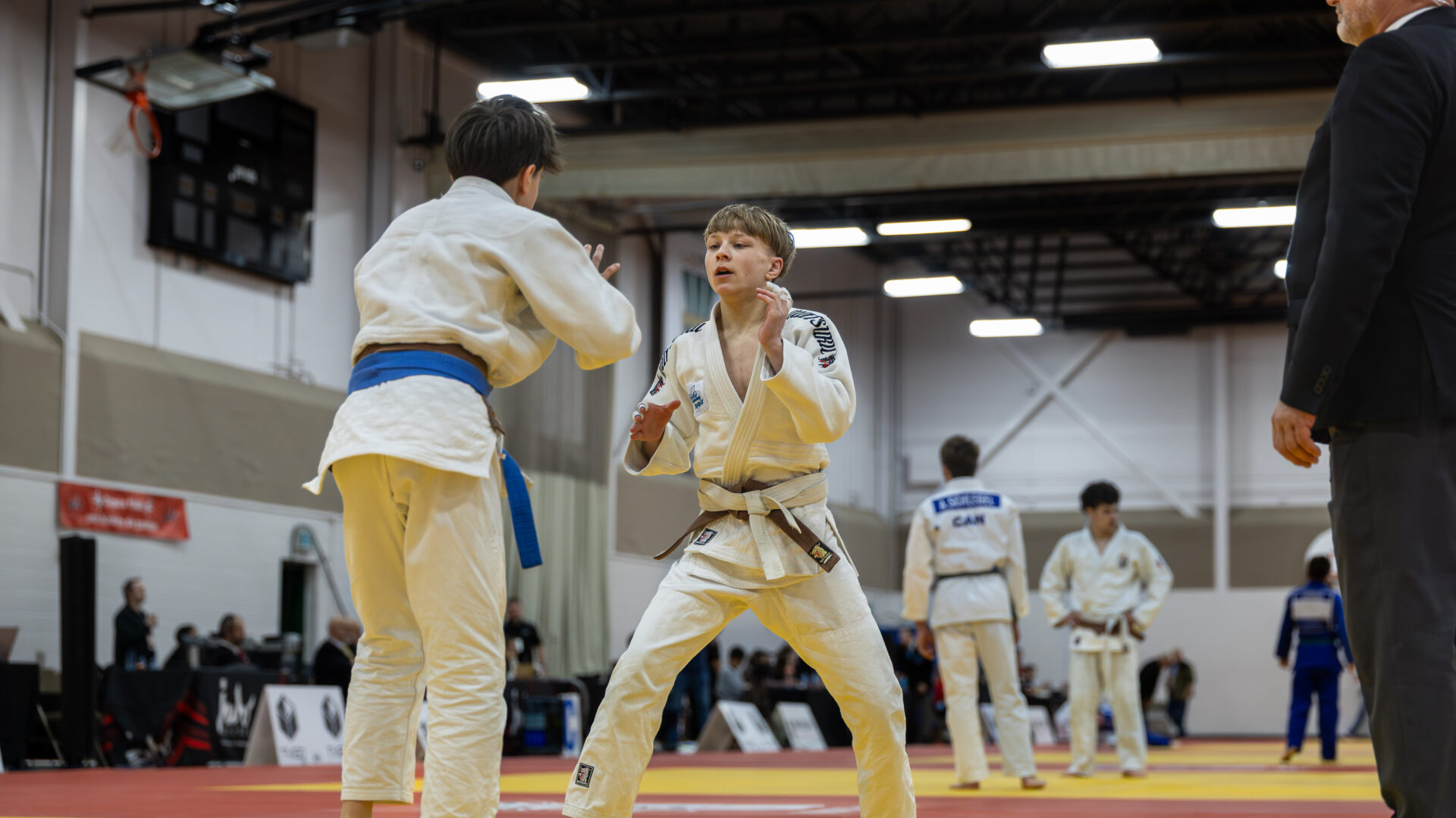 Jayden Turgeon était au championnats les 16, 17 et 18 mai. (Photo Marc-André Primeau- Judo Québec)