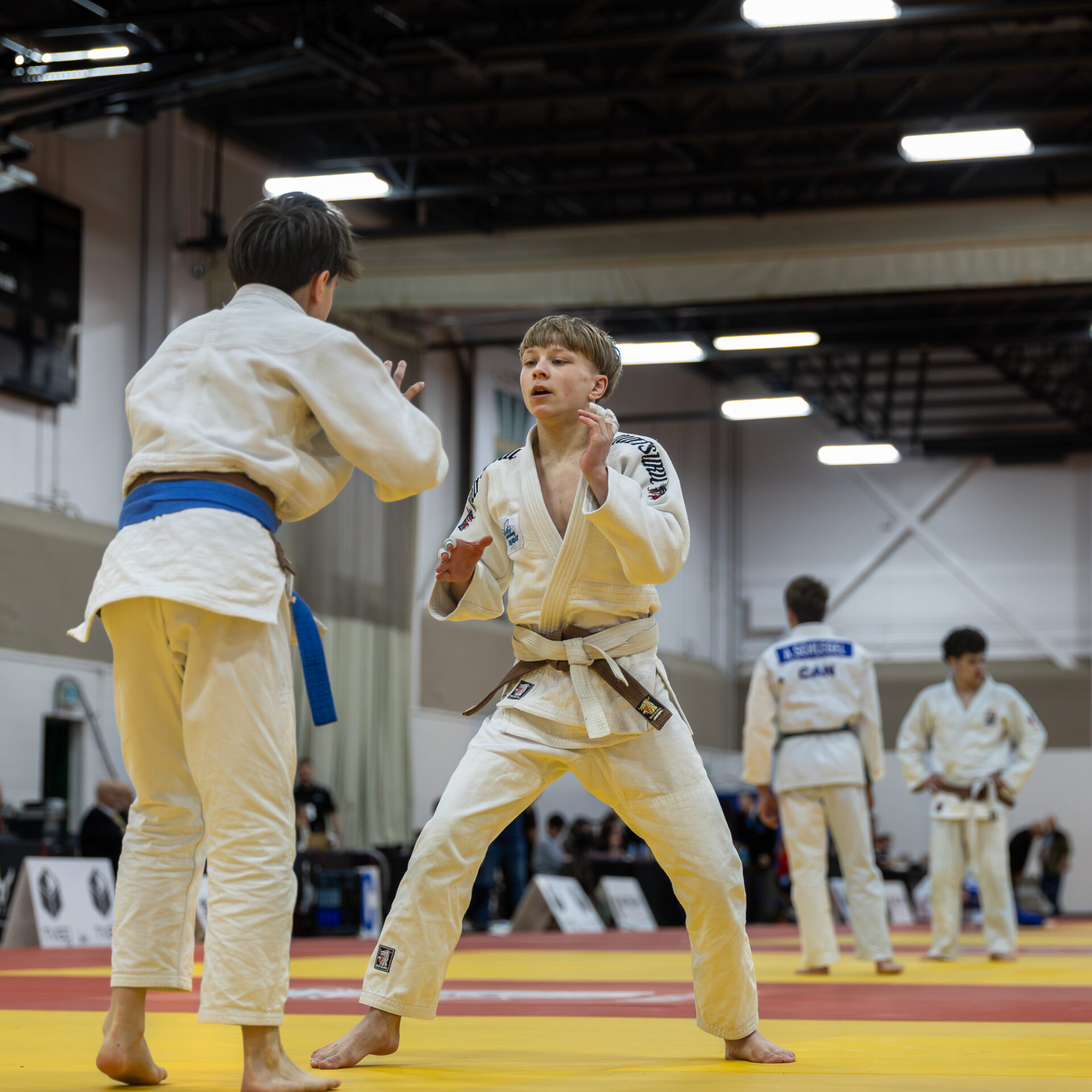 Jayden Turgeon était au championnats les 16, 17 et 18 mai. (Photo Marc-André Primeau- Judo Québec)