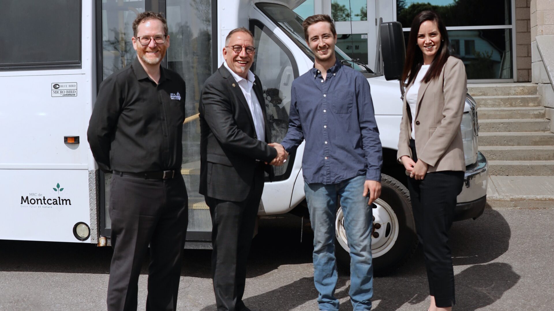 Autobus Lépine est le nouveau transporteur de la MRC de Montcalm. Photo gracieuseté