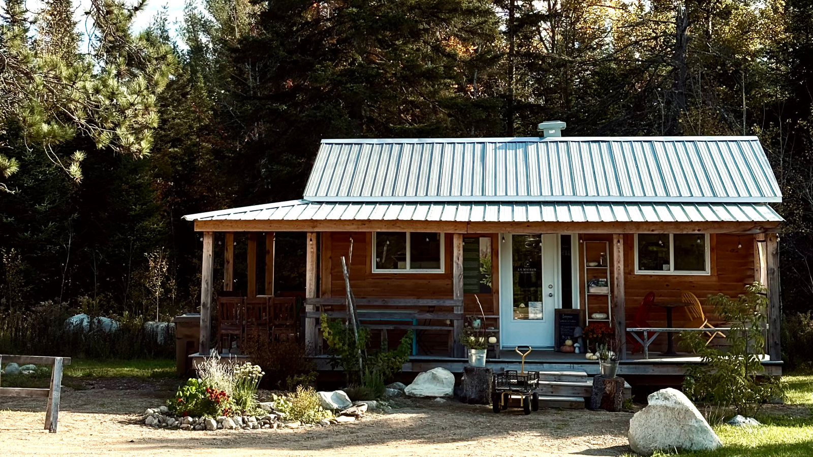 La Maison du Bonheur à Saint-Côme. Photo gracieuseté