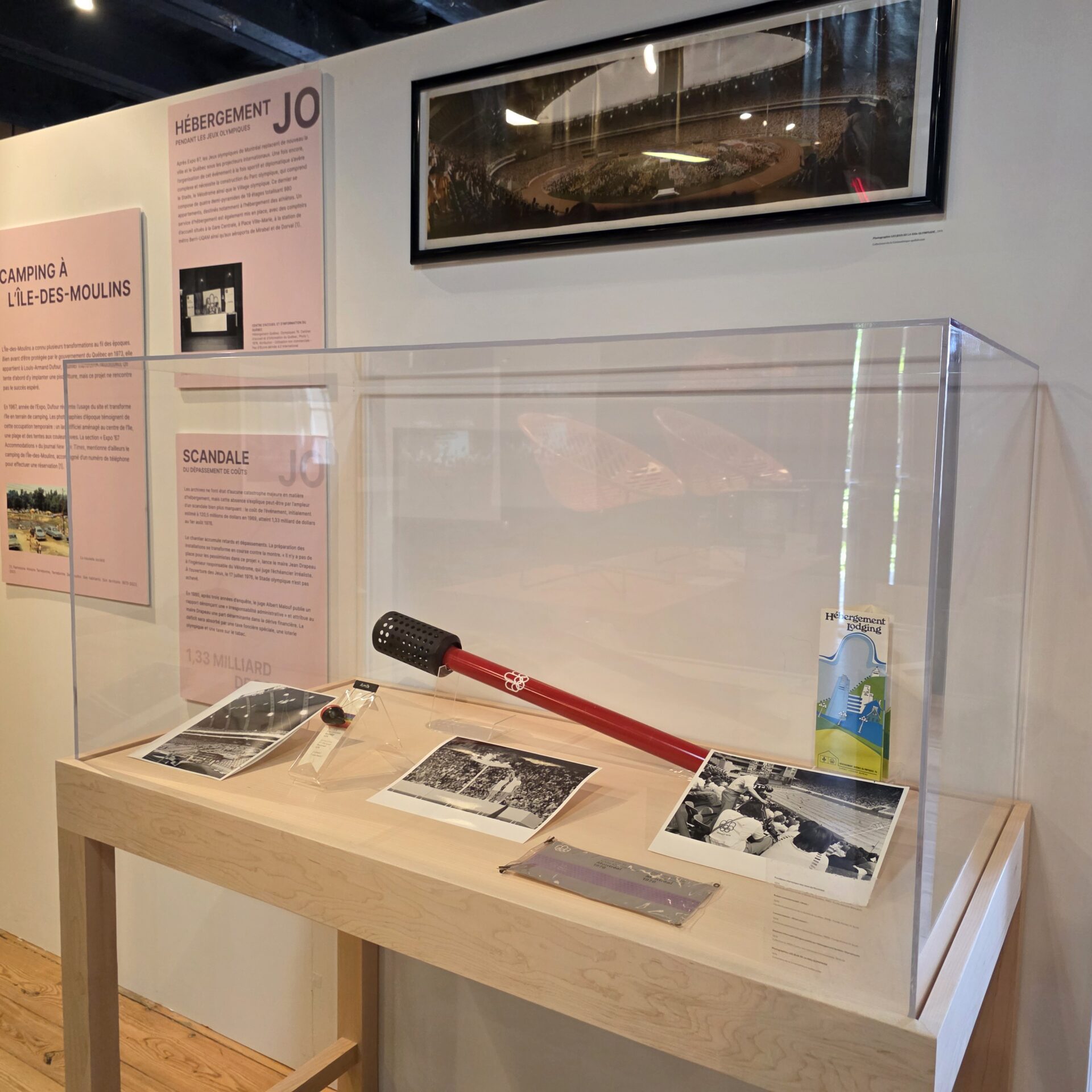 L’exposition permet de vivre, ou encore revivre l’ambiance et le style des motels durant les années 1950 à 1970. (Photo Médialo - Alec Brideau)