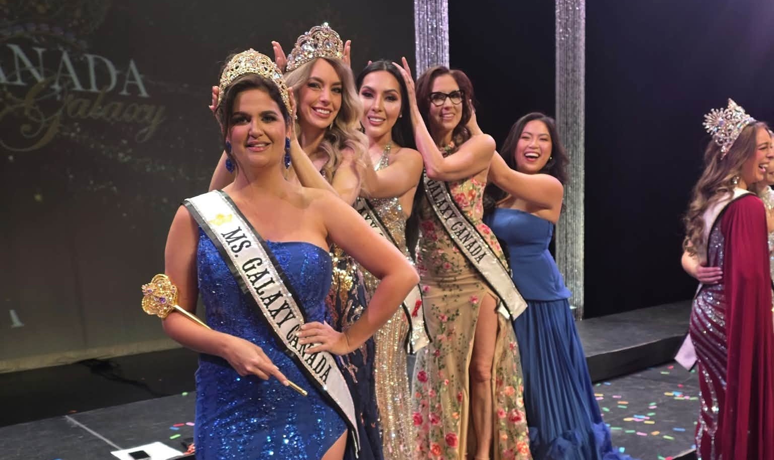 Valérie Rémillard sur la acène du concours. (Photo gracieuseté)