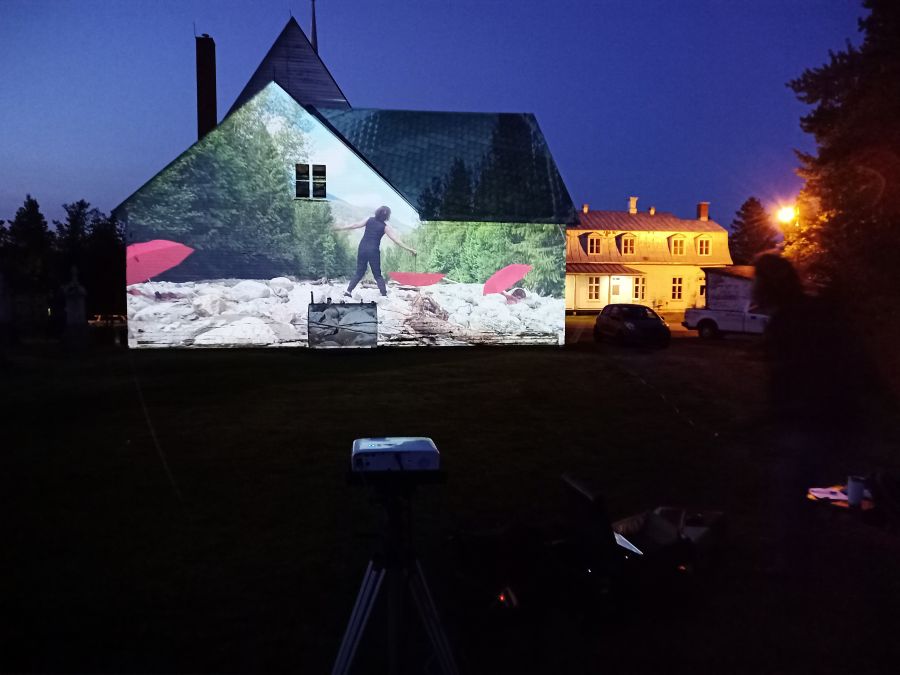 Sur la photo, l’artiste Julie Pilon. (Photo gracieuseté - Pierre-Alexandre Saint-Yves)