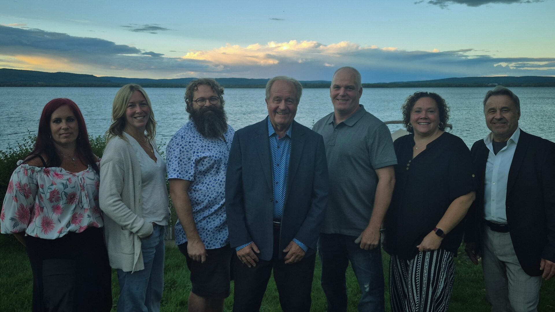 Julie Croisetière, Dominique Bernèche, Christian Paquin Coutu, Gaétan Gravel, Serge Deschesnes, Sylvie St-Georges, Stephen Subranni. (Photo gracieuseté)