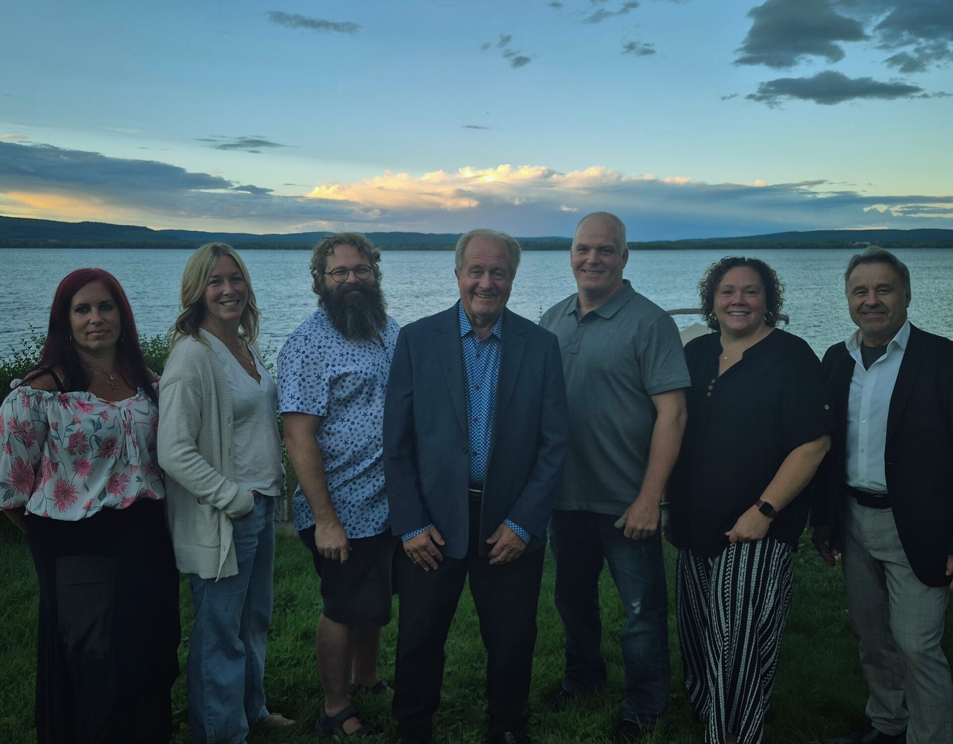 Julie Croisetière, Dominique Bernèche, Christian Paquin Coutu, Gaétan Gravel, Serge Deschesnes, Sylvie St-Georges, Stephen Subranni. (Photo gracieuseté)