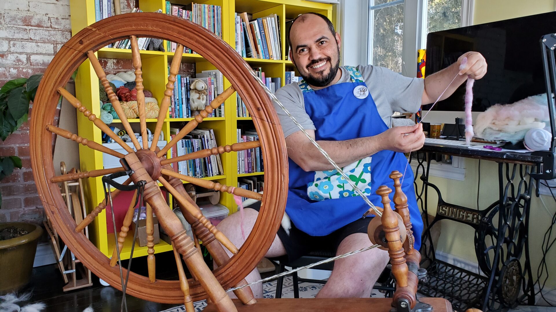 L’artiste textile Marcelo Martins (Photo Médialo - Archives)