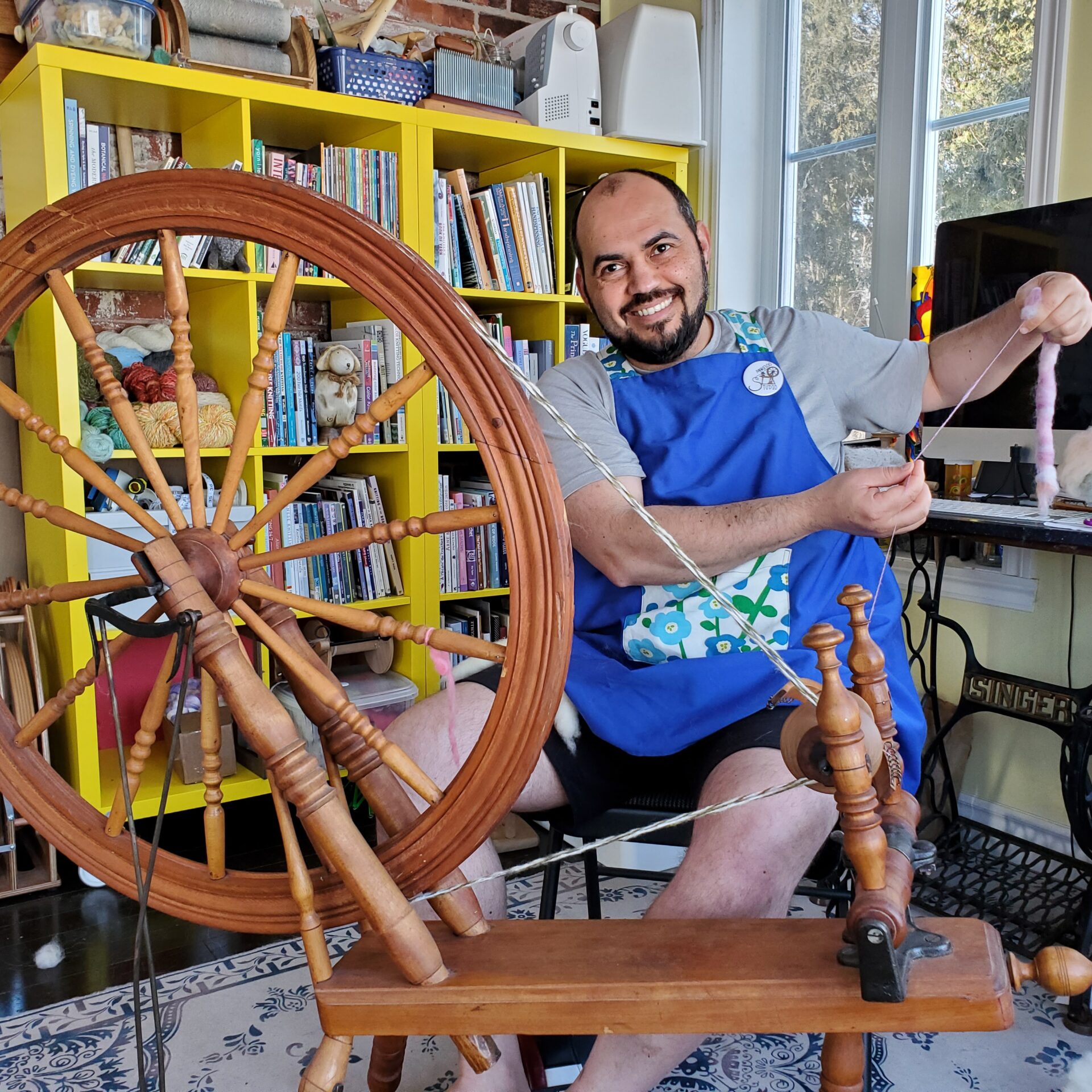 L’artiste textile Marcelo Martins (Photo Médialo - Archives)