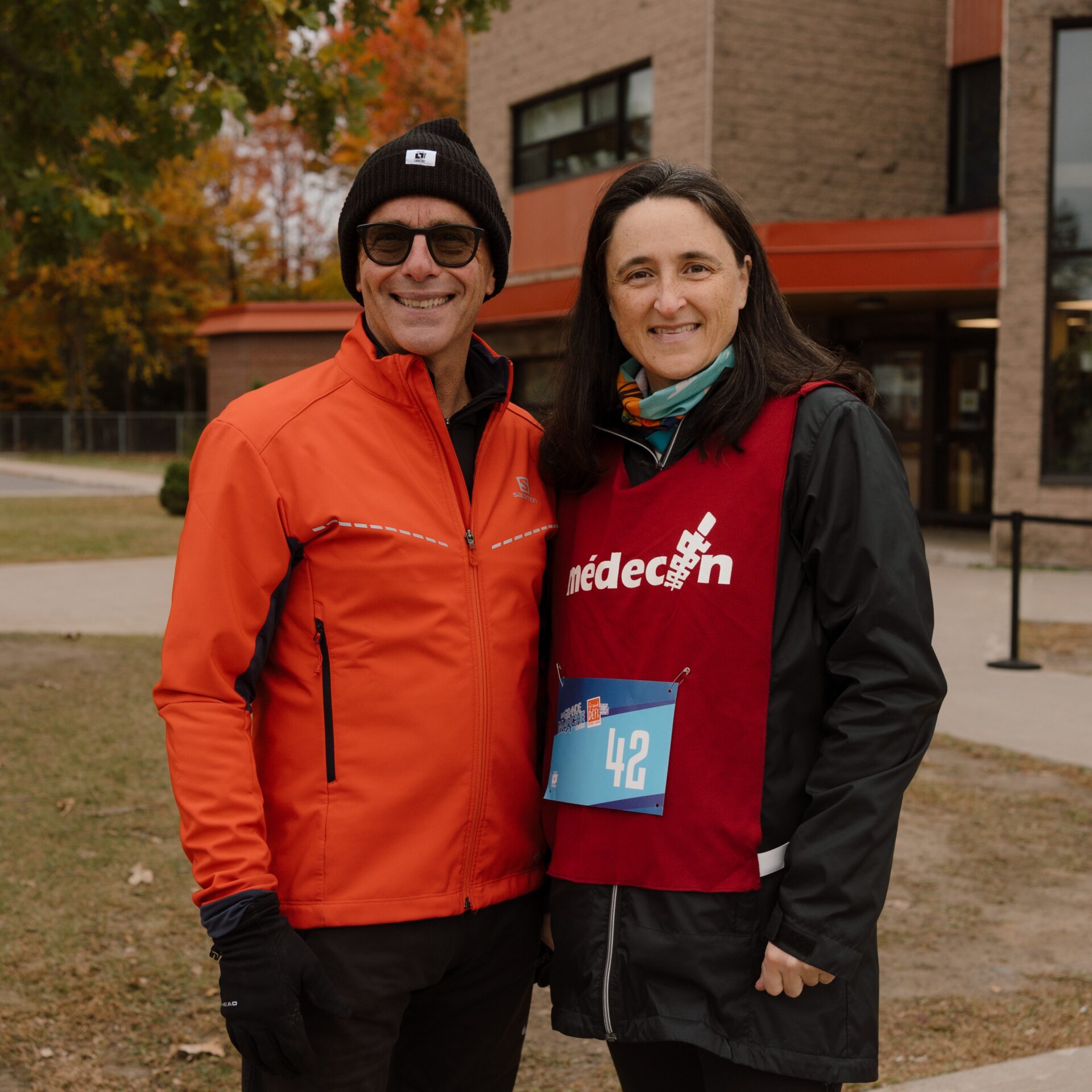 Christian Goulet, maire de Lavaltrie, en compagnie de la Dre Annie Métivier, médecin à la Clinique médicale de Lavaltrie. (Photo gracieuseté)